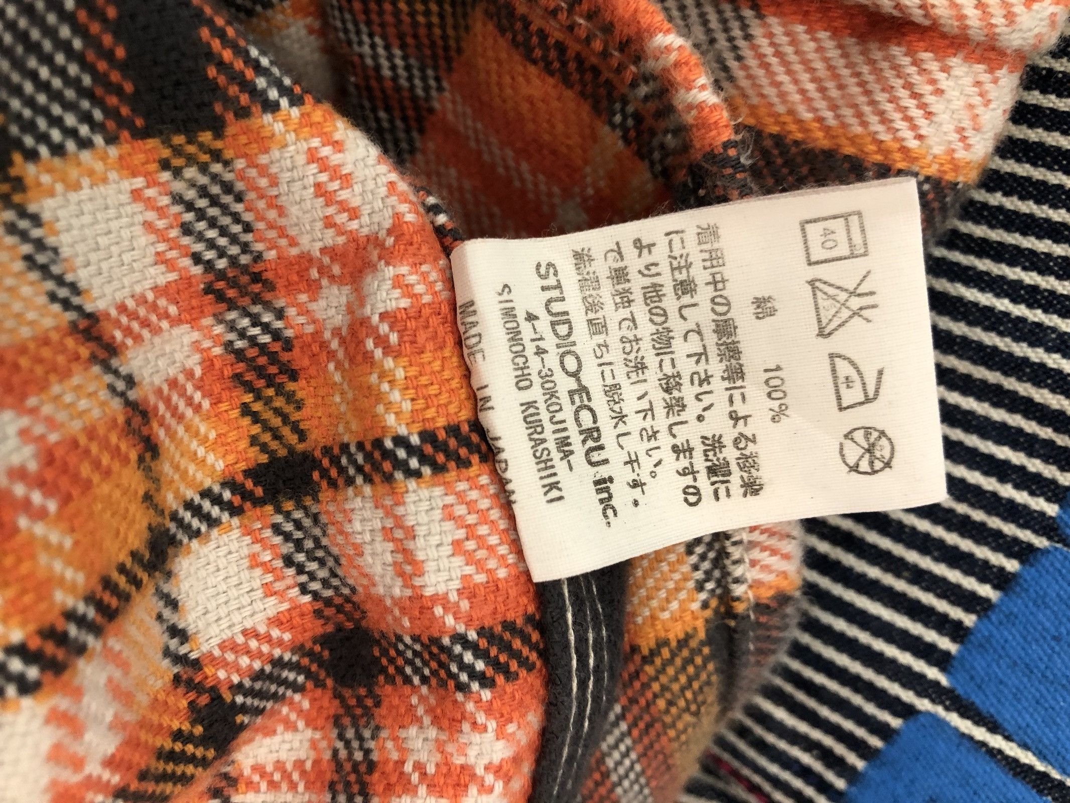 Flannel Fob Factory Japan Selvedge Gusset Check Flannel Work Shirt Size US M / EU 48-50 / 2 - 19 Thumbnail