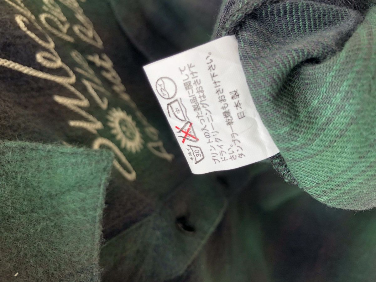 Flannel Japan Brand Subciety Embroidery Riot Plaid Flannel Shirt Size US M / EU 48-50 / 2 - 8 Thumbnail