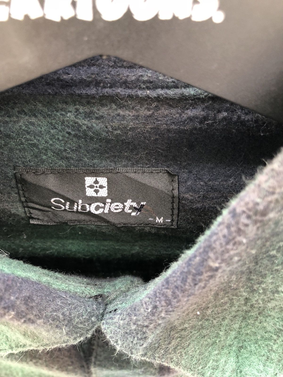 Flannel Japan Brand Subciety Embroidery Riot Plaid Flannel Shirt Size US M / EU 48-50 / 2 - 6 Thumbnail