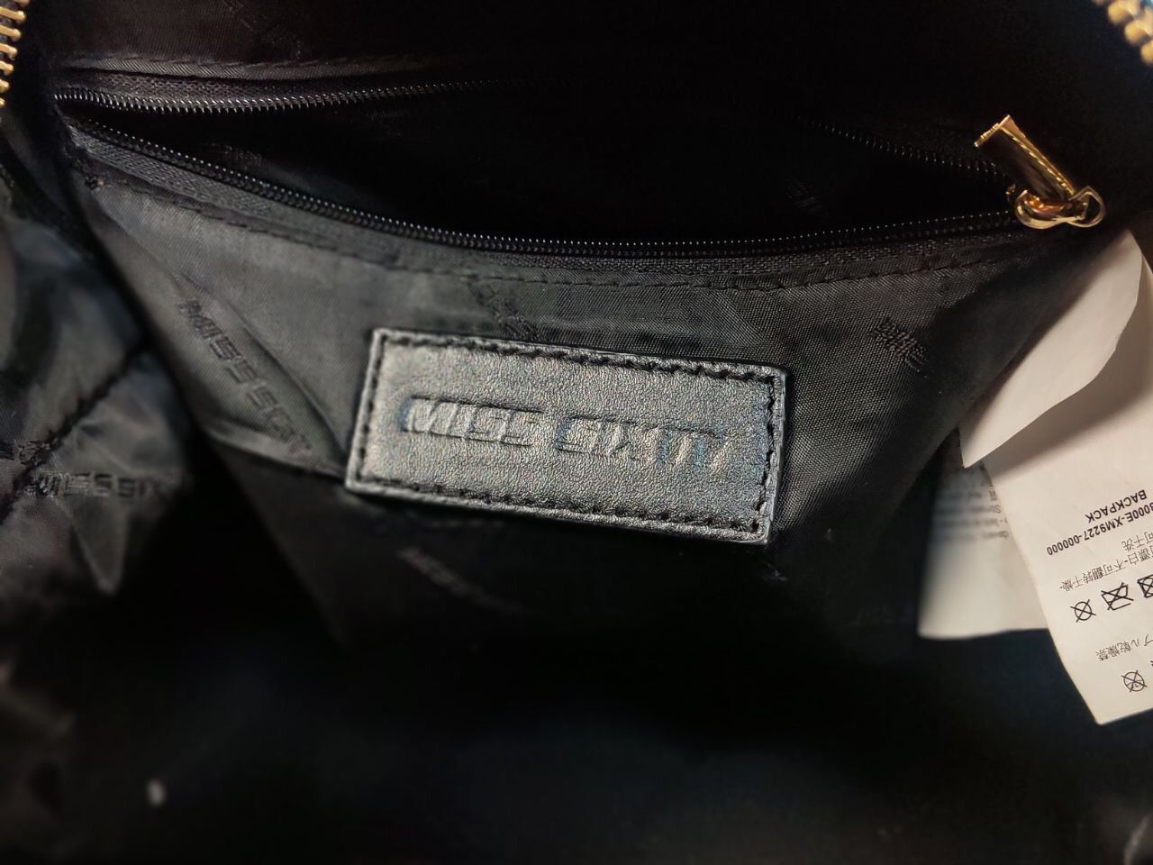 Miss Sixty Miss Sixty Mini Backpack Faded Blue Denim Y2K Style Size ONE SIZE - 14 Thumbnail