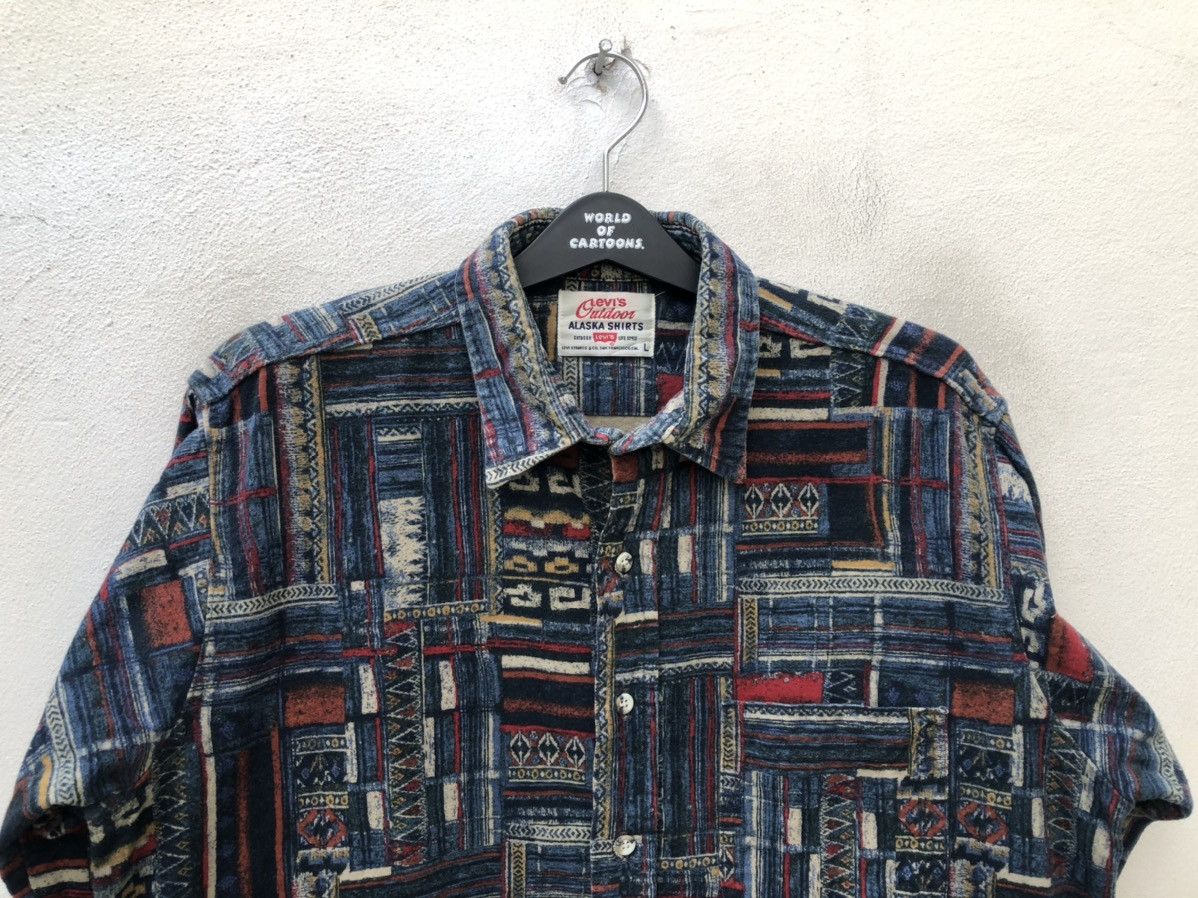 Levi's Vintage 1994 LVC Levi’s Flannel Outdoor Alaska Shirt Size US L / EU 52-54 / 3 - 5 Thumbnail