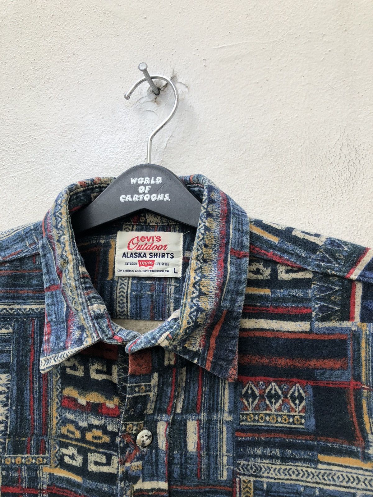Levi's Vintage 1994 LVC Levi’s Flannel Outdoor Alaska Shirt Size US L / EU 52-54 / 3 - 9 Thumbnail