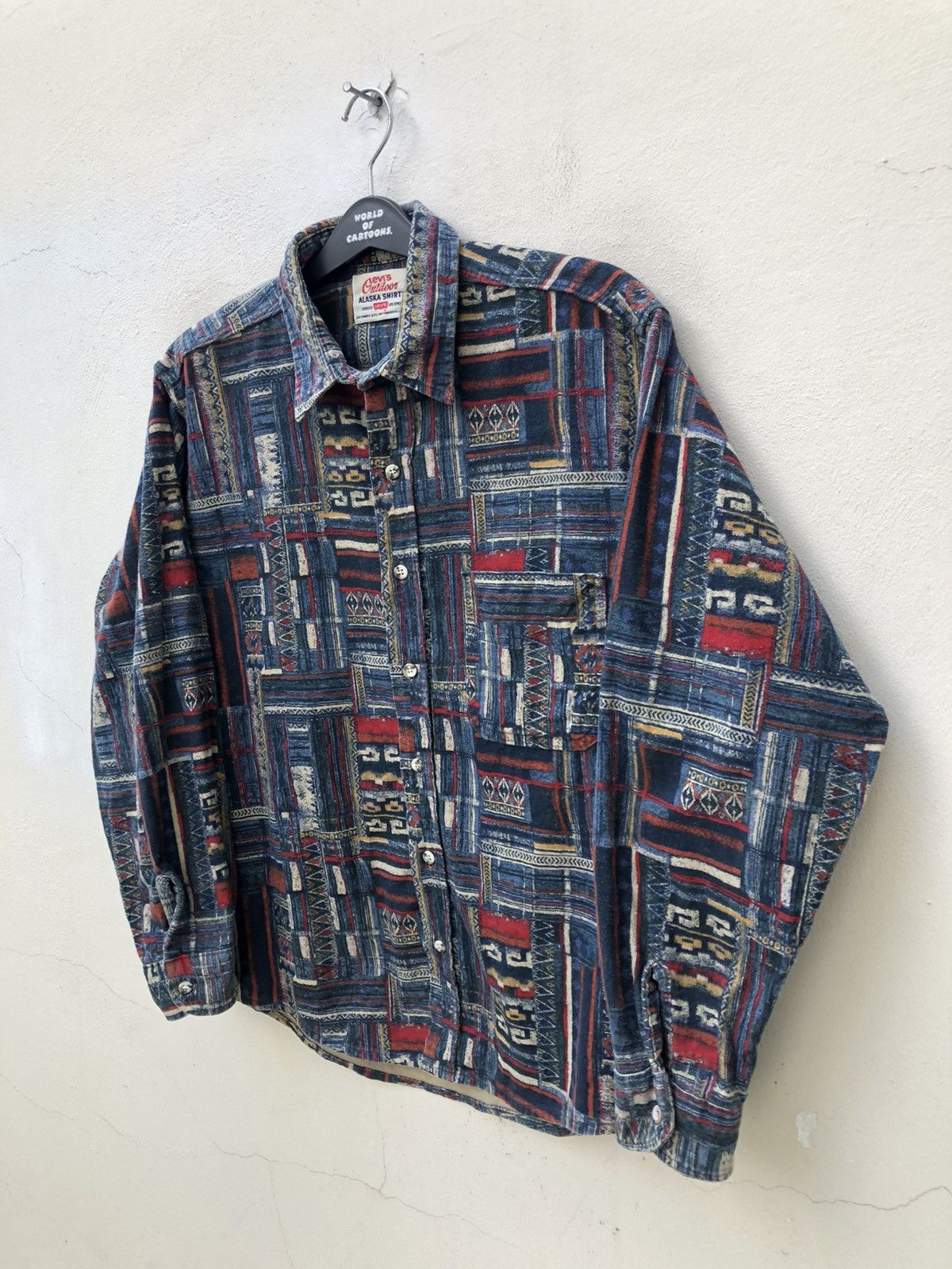 Levi's Vintage 1994 LVC Levi’s Flannel Outdoor Alaska Shirt Size US L / EU 52-54 / 3 - 2 Thumbnail