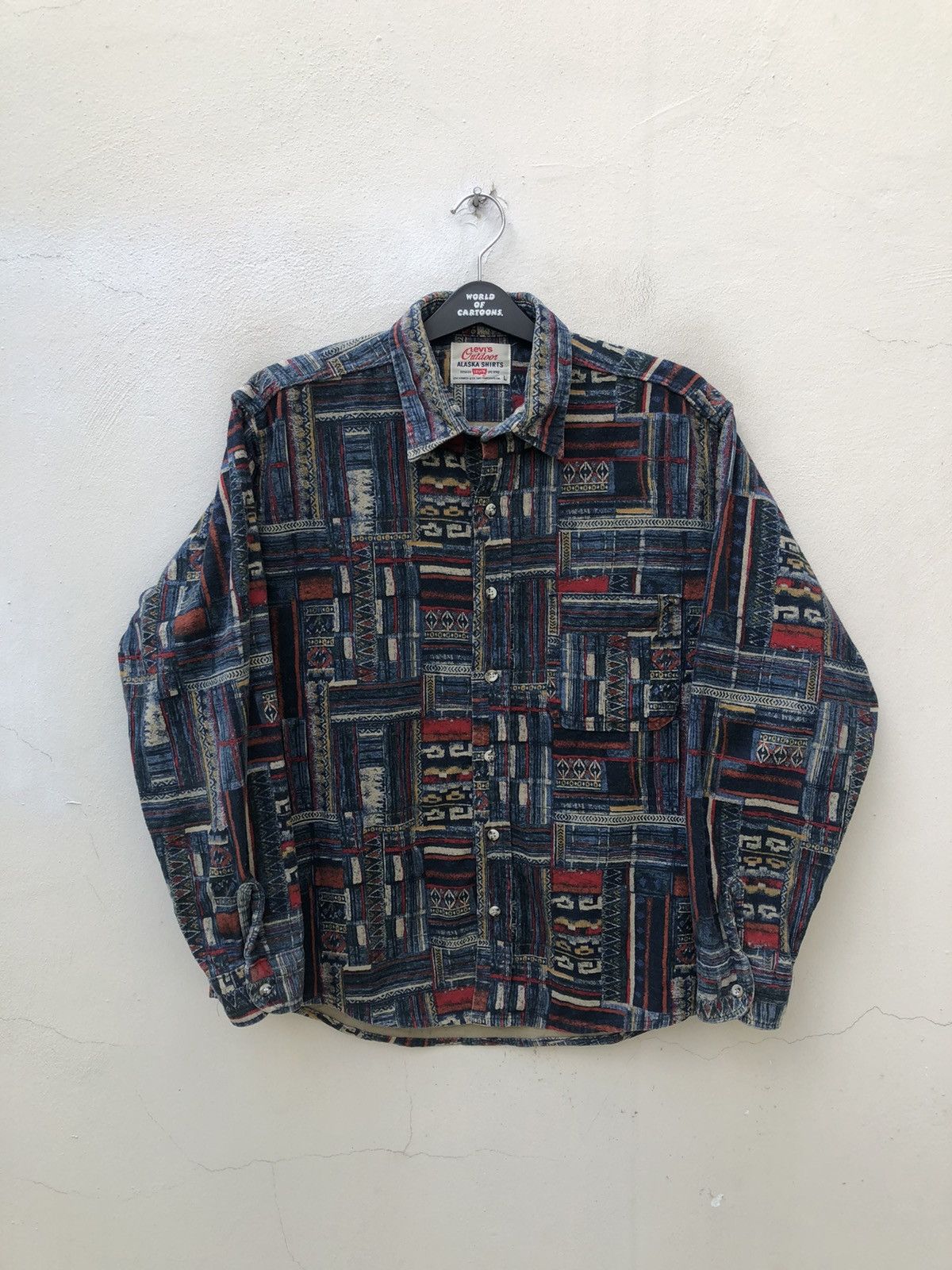 image of Levis x Vintage 1994 Lvc Levi’S Flannel Outdoor Alaska Shirt, Men's (Size Large)
