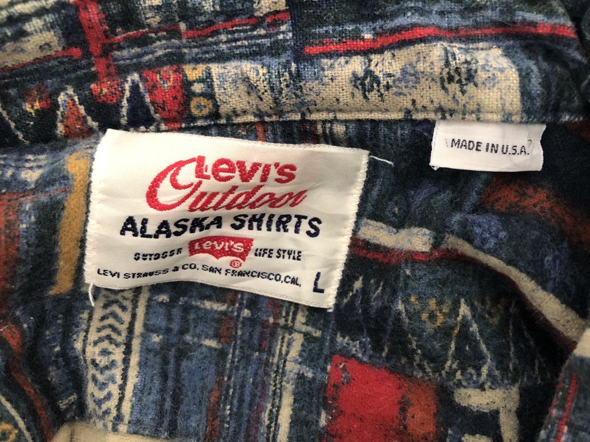 Levi's Vintage 1994 LVC Levi’s Flannel Outdoor Alaska Shirt Size US L / EU 52-54 / 3 - 19 Thumbnail