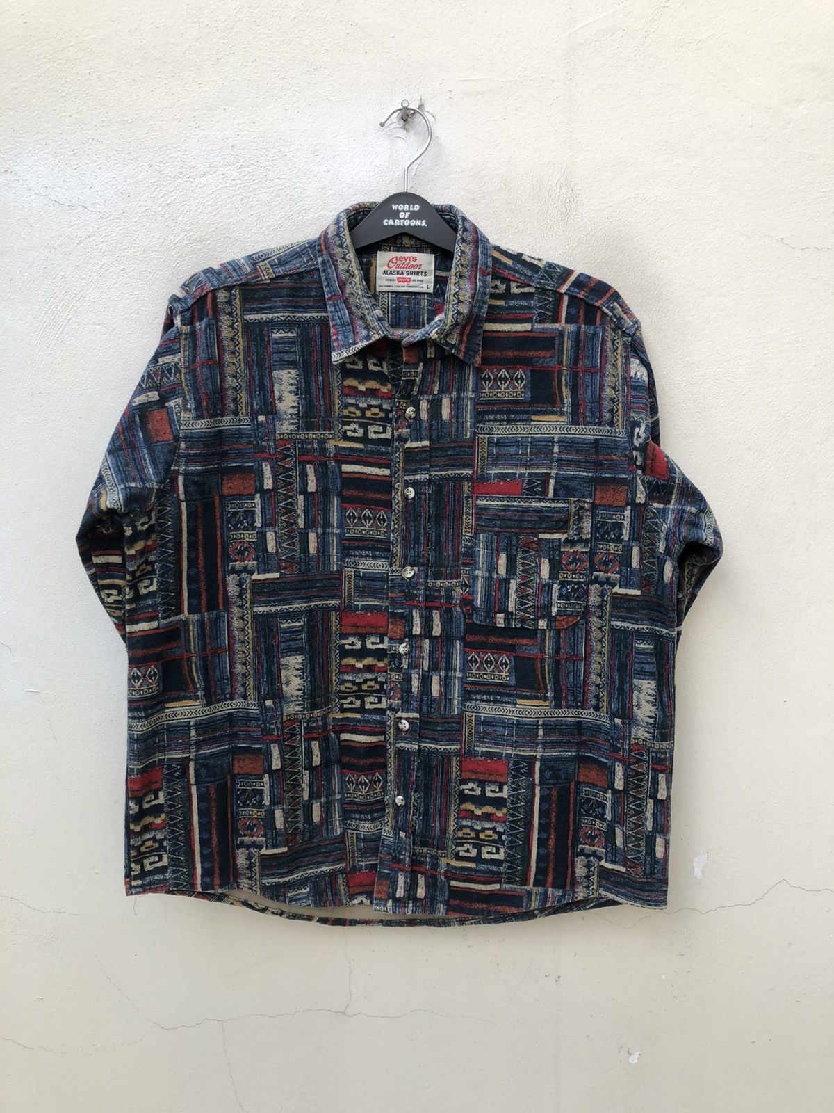 Levi's Vintage 1994 LVC Levi’s Flannel Outdoor Alaska Shirt Size US L / EU 52-54 / 3 - 4 Thumbnail