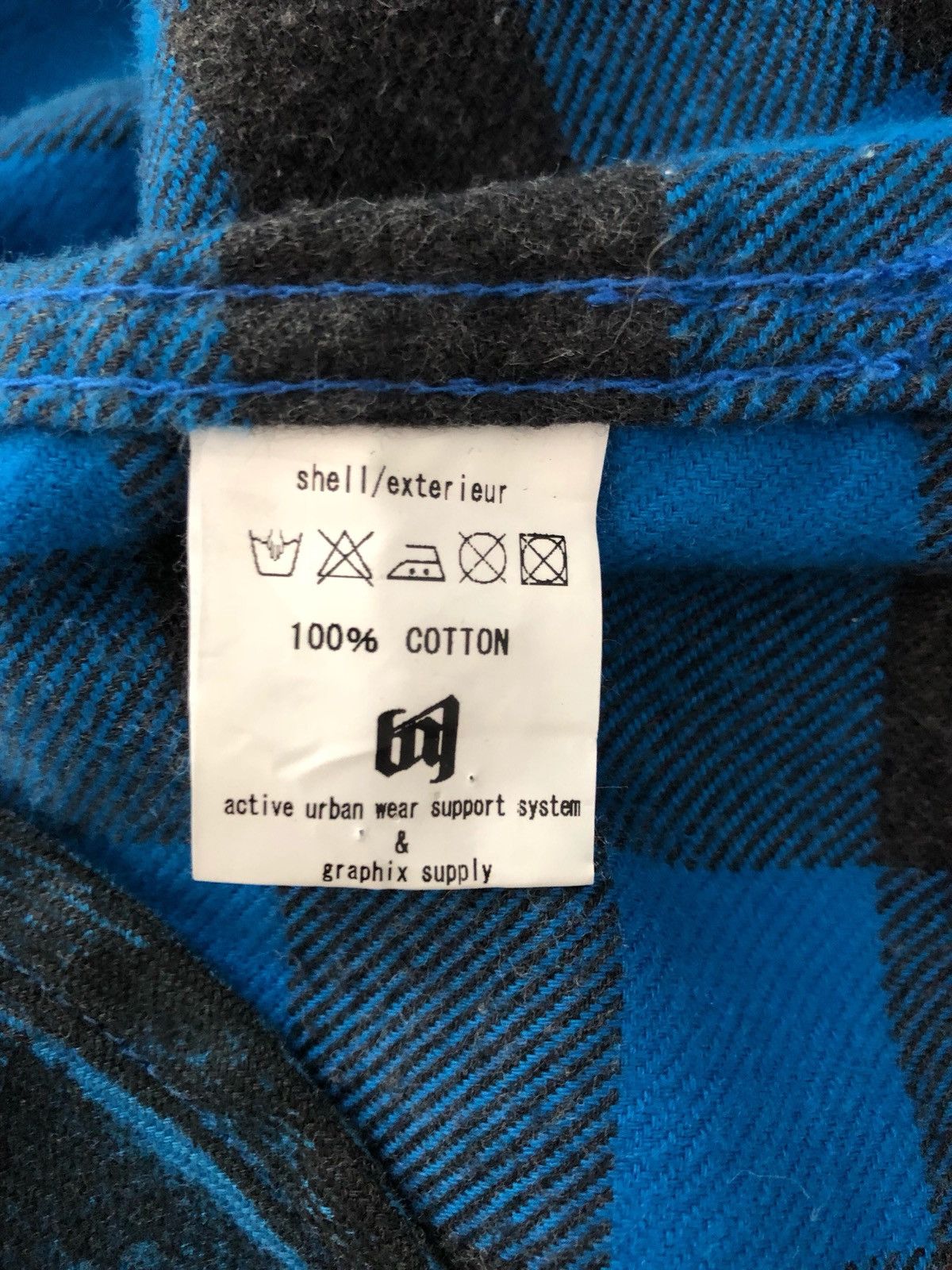 Flannel Balance Co. Pop Biz Japan Waxed Checks Flannel Shirt Size US M / EU 48-50 / 2 - 17 Thumbnail