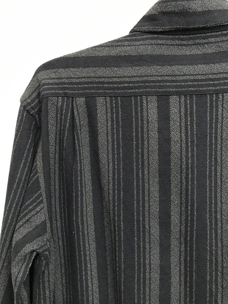 Japanese Brand CHE-ST DESIGN Made in Japan Striped Flannel Button Shirt Size US M / EU 48-50 / 2 - 8 Thumbnail