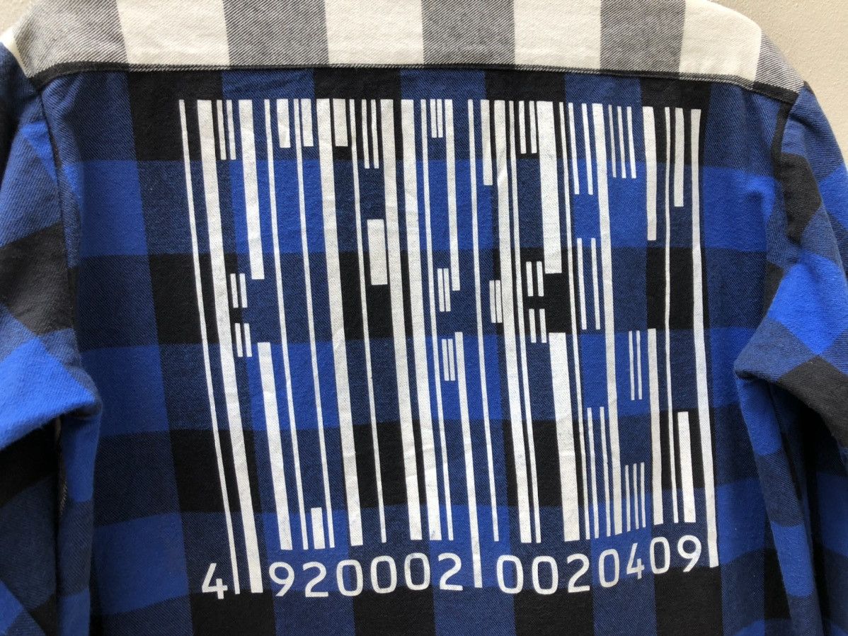 Japanese Brand Japan Brand ROTAR Thick Oversize Cyberpunk Flannel Shirt Size US M / EU 48-50 / 2 - 8 Thumbnail