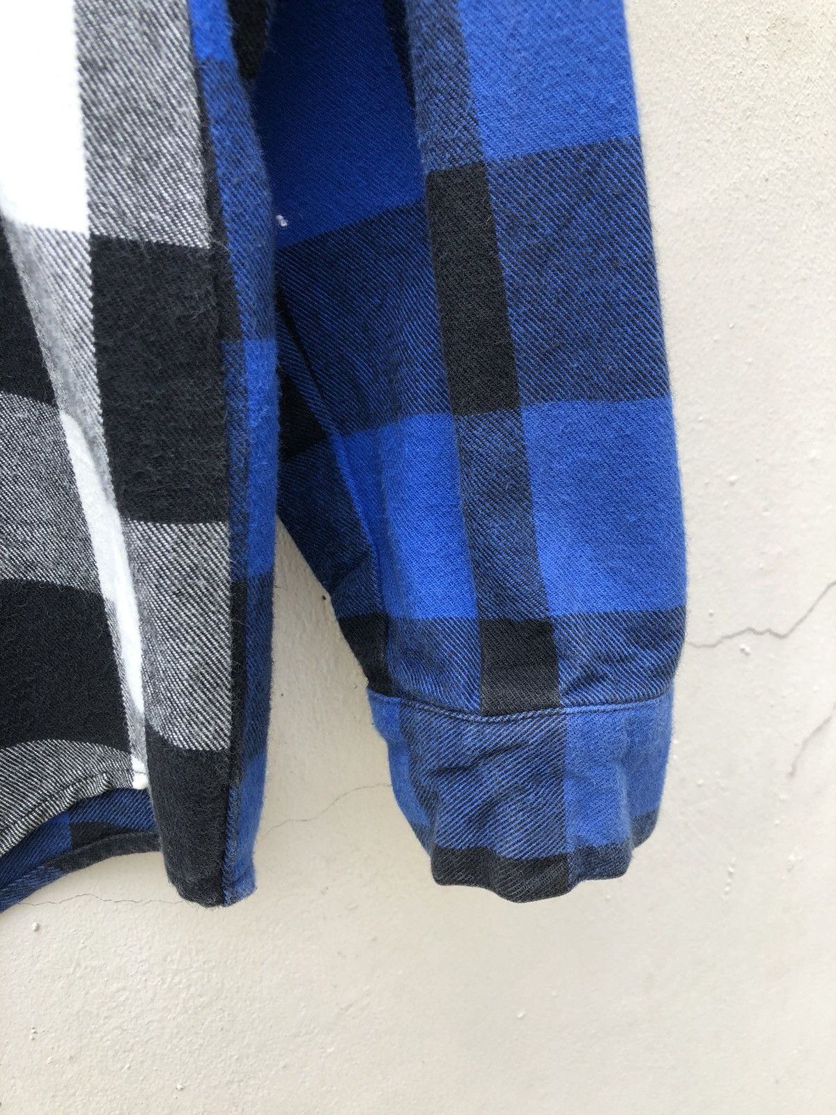 Japanese Brand Japan Brand ROTAR Thick Oversize Cyberpunk Flannel Shirt Size US M / EU 48-50 / 2 - 13 Thumbnail