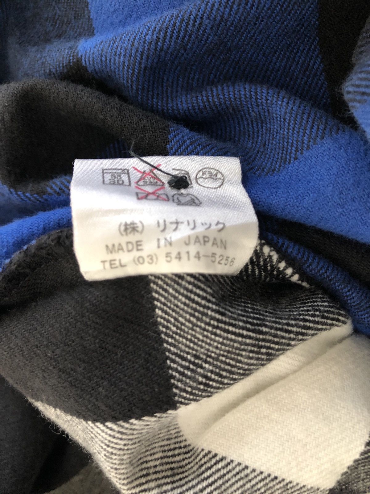 Japanese Brand Japan Brand ROTAR Thick Oversize Cyberpunk Flannel Shirt Size US M / EU 48-50 / 2 - 17 Thumbnail