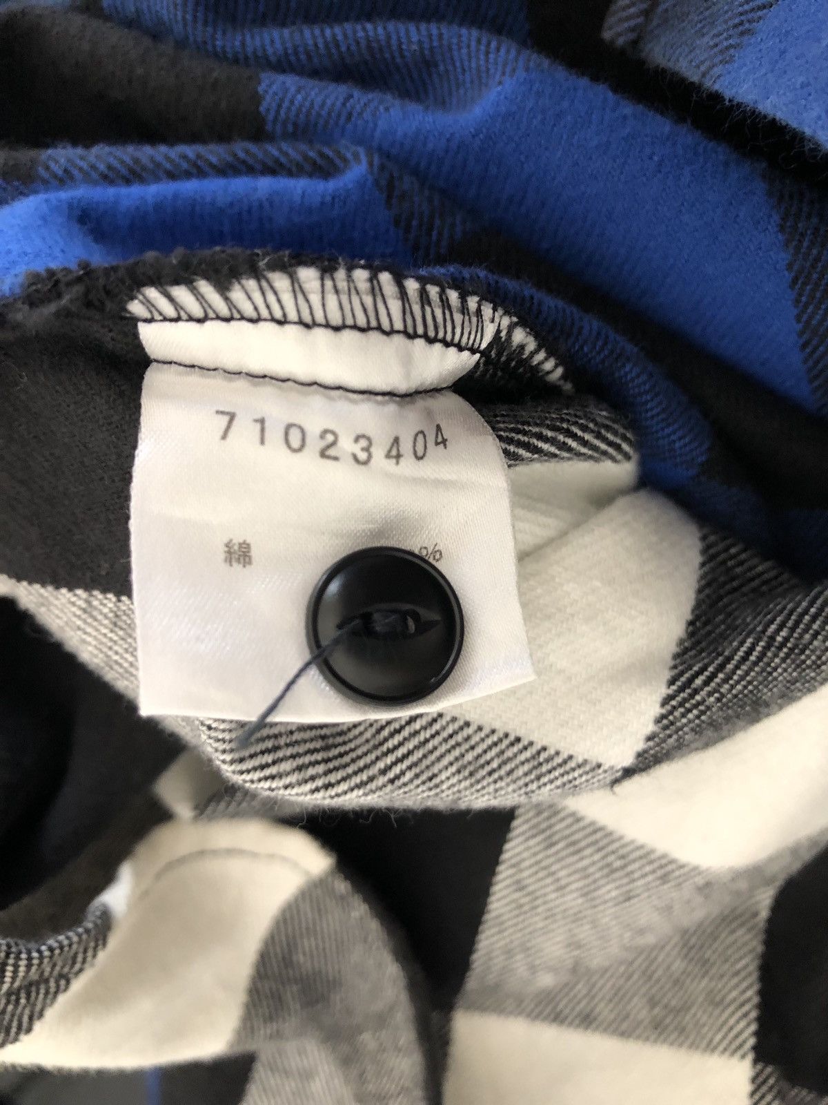 Japanese Brand Japan Brand ROTAR Thick Oversize Cyberpunk Flannel Shirt Size US M / EU 48-50 / 2 - 16 Thumbnail