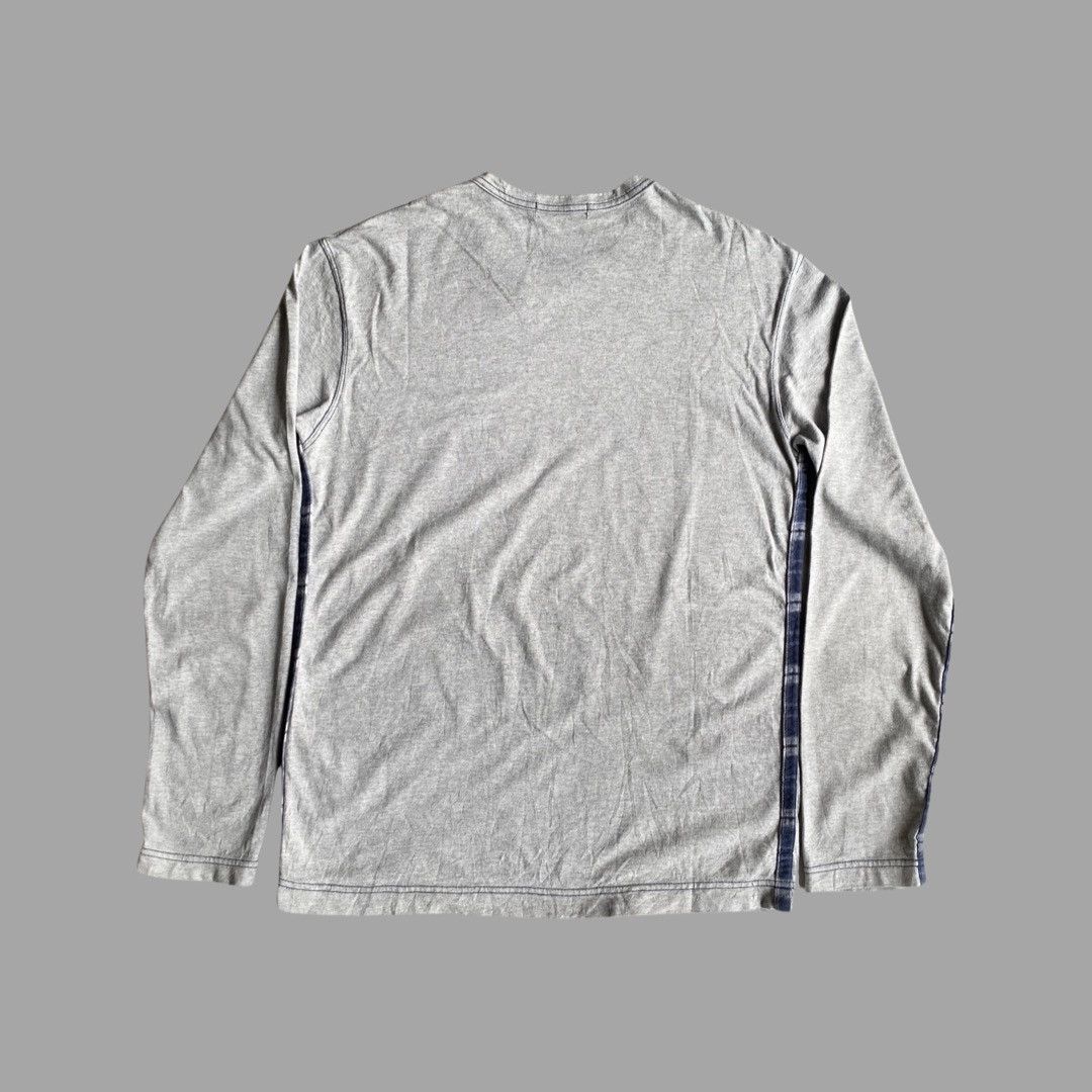 Comme des Garcons CDGH Side Plaid Long Sleeve Tee Size US S / EU 44-46 / 1 - 3 Thumbnail