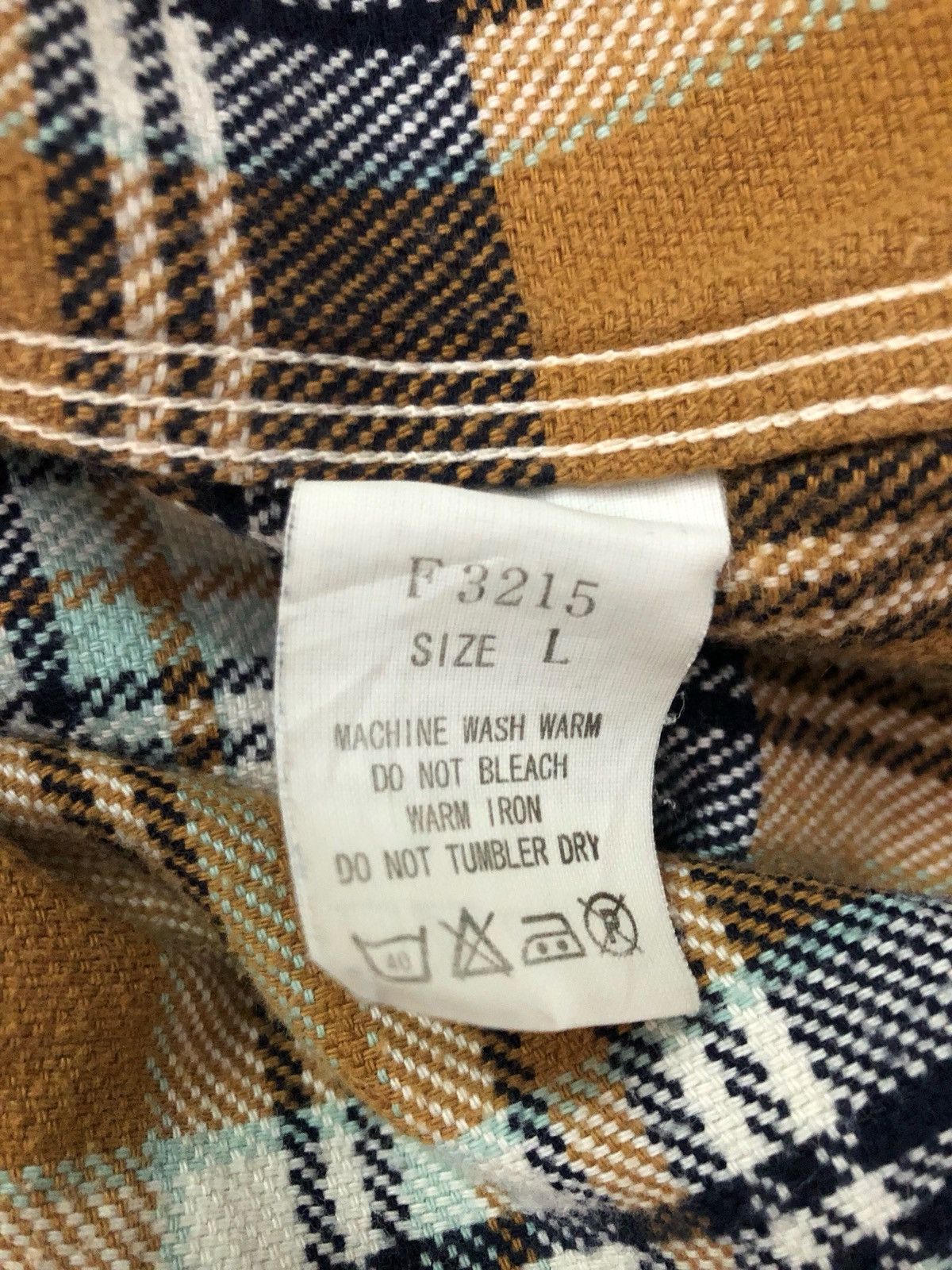 FOB Factory × Japanese Brand Japan Made Multi Color Check Selvedge Gusset Flannel Shirt Size US M / EU 48-50 / 2 - 8 Thumbnail