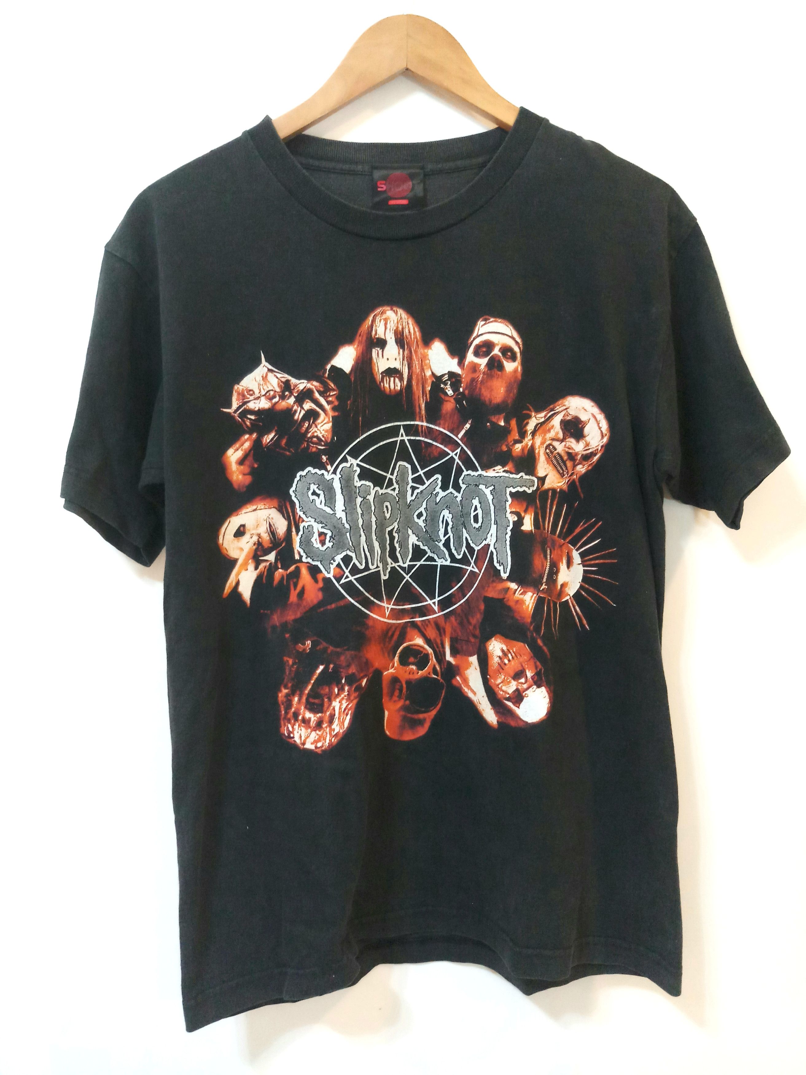 Slipknot Vintage 00s Slipknot 2002 T Shirt Band Tee Size US M / EU 48-50 / 2 - 1 Thumbnail