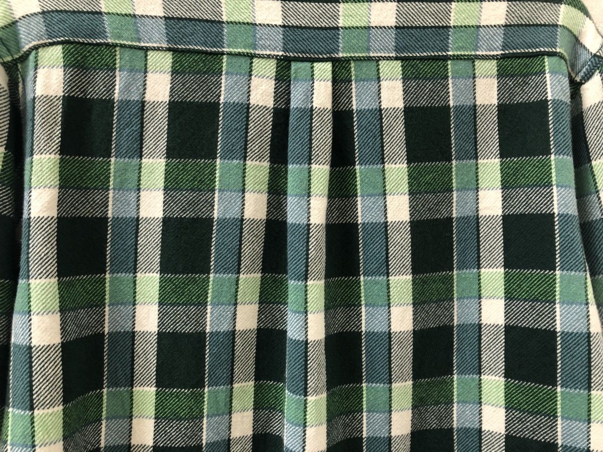The North Face Multi Color Double Pocket Checkered Flannel Work Shirt Size US M / EU 48-50 / 2 - 6 Thumbnail