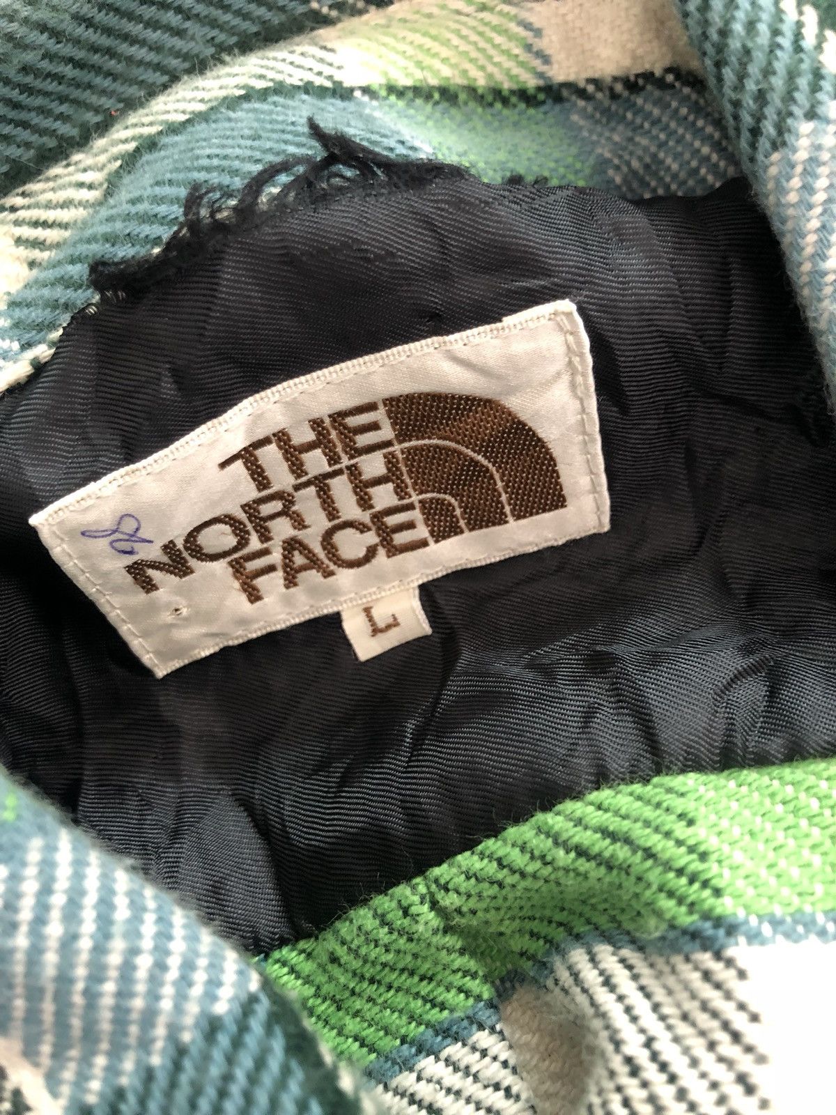The North Face Multi Color Double Pocket Checkered Flannel Work Shirt Size US M / EU 48-50 / 2 - 8 Thumbnail