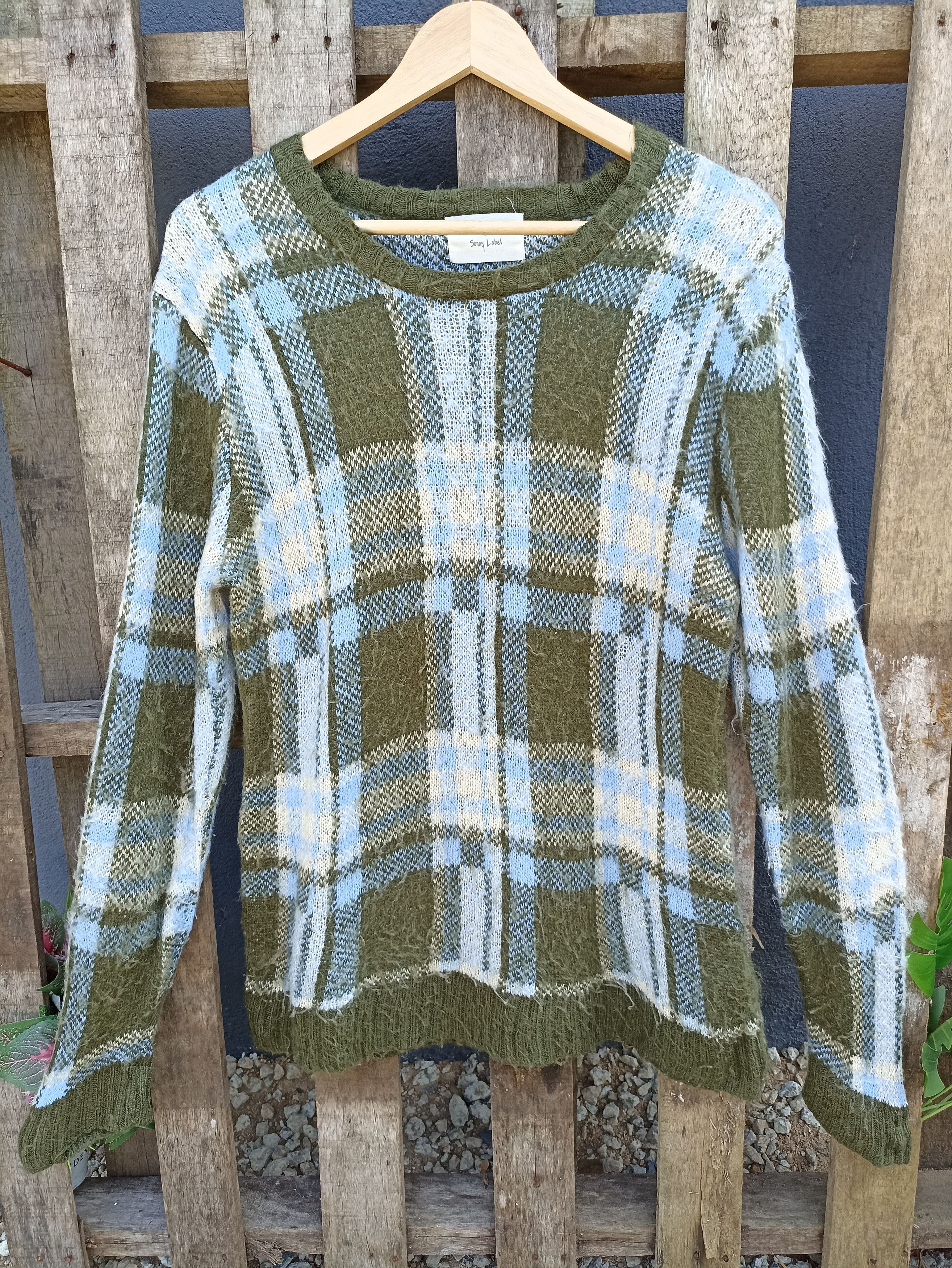 Japanese Brand × URBAN RESEARCH DOORS Sonny Label By Urban Research Knit Hair Sweater Size US S / EU 44-46 / 1 - 1 Thumbnail