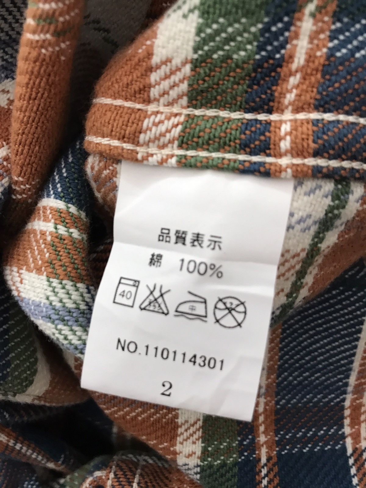 Flannel SEA Made in Japan Double Pocket Gusset Flannel Shirt Size US S / EU 44-46 / 1 - 17 Thumbnail