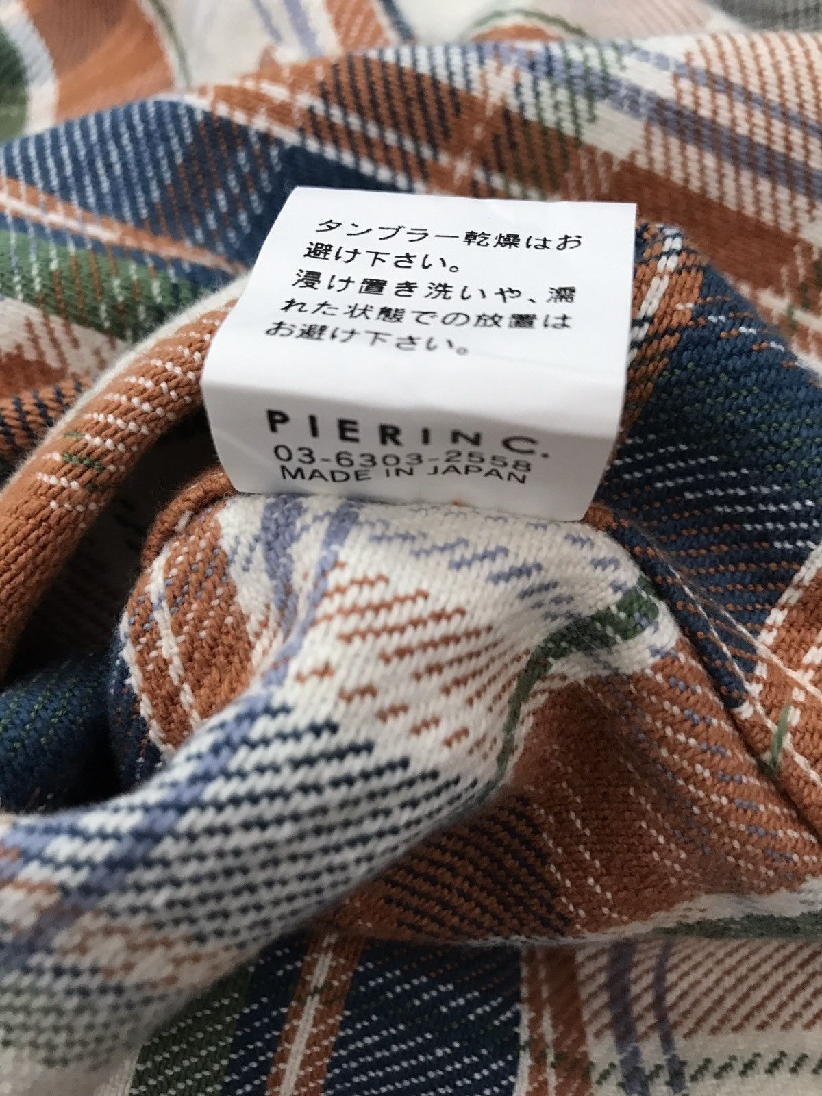 Flannel SEA Made in Japan Double Pocket Gusset Flannel Shirt Size US S / EU 44-46 / 1 - 18 Thumbnail