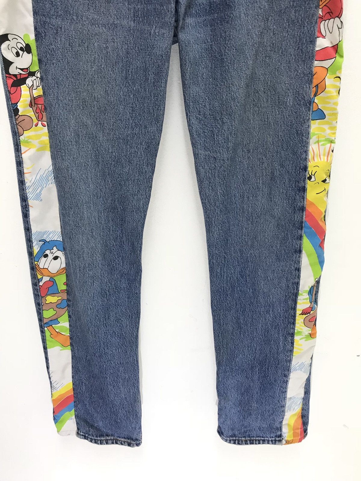 ✨ Vtg Levi’s 501 Rebuild Mickey Mouse Striped Regular