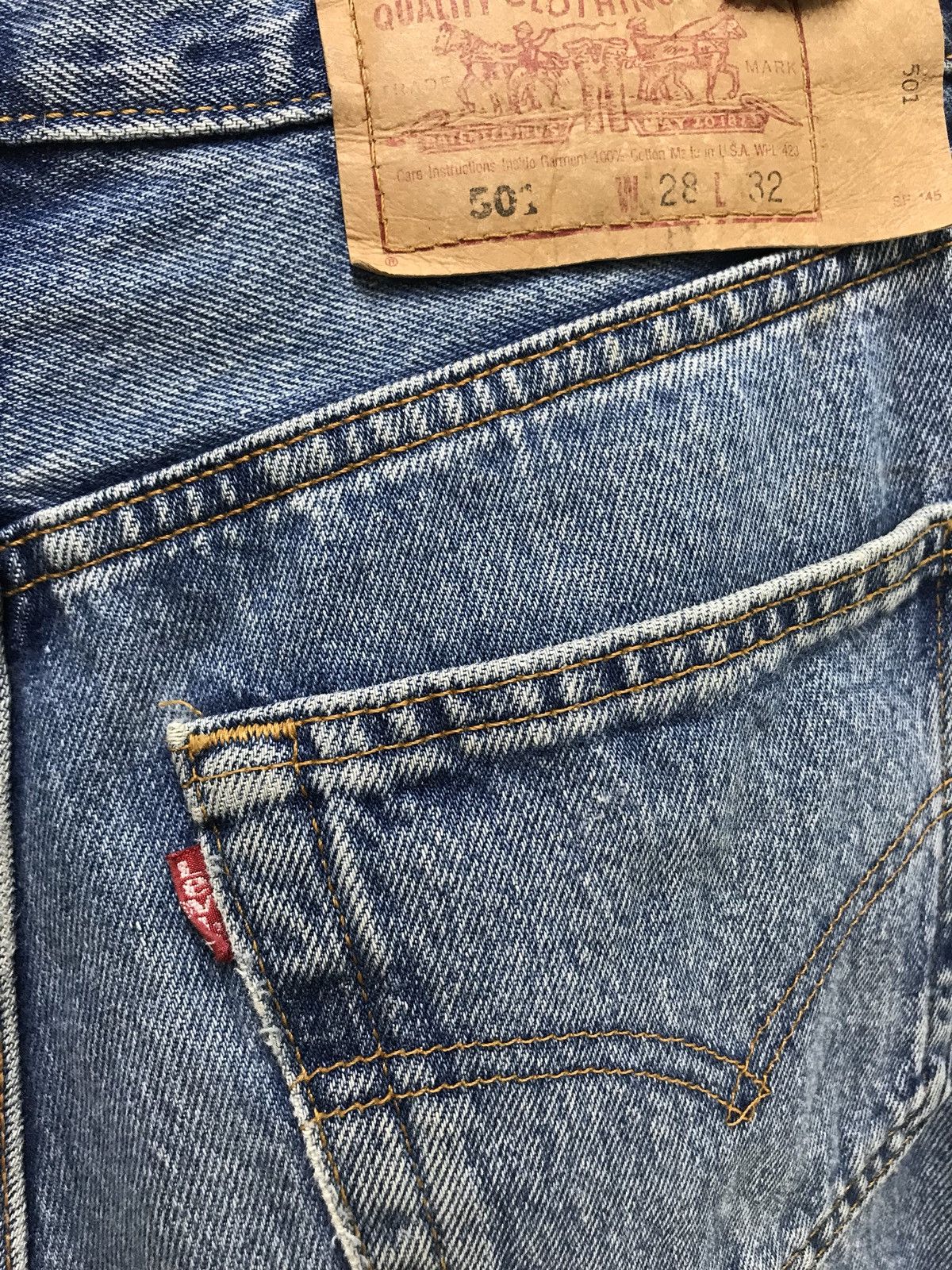 ✨ Vtg Levi’s 501 Rebuild Mickey Mouse Striped Regular
