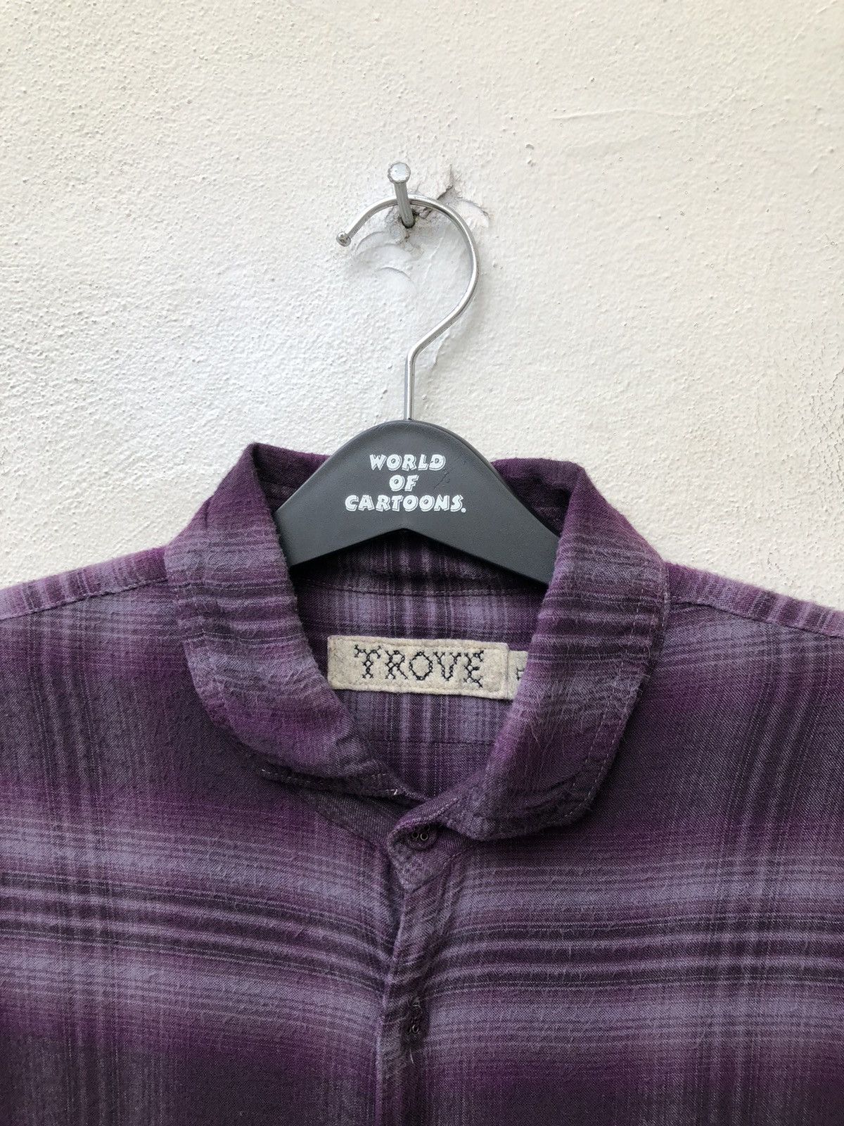 TROVE Trove Japan Plaid 100% Rayon Flannel Shirt Size US S / EU 44-46 / 1 - 2 Thumbnail