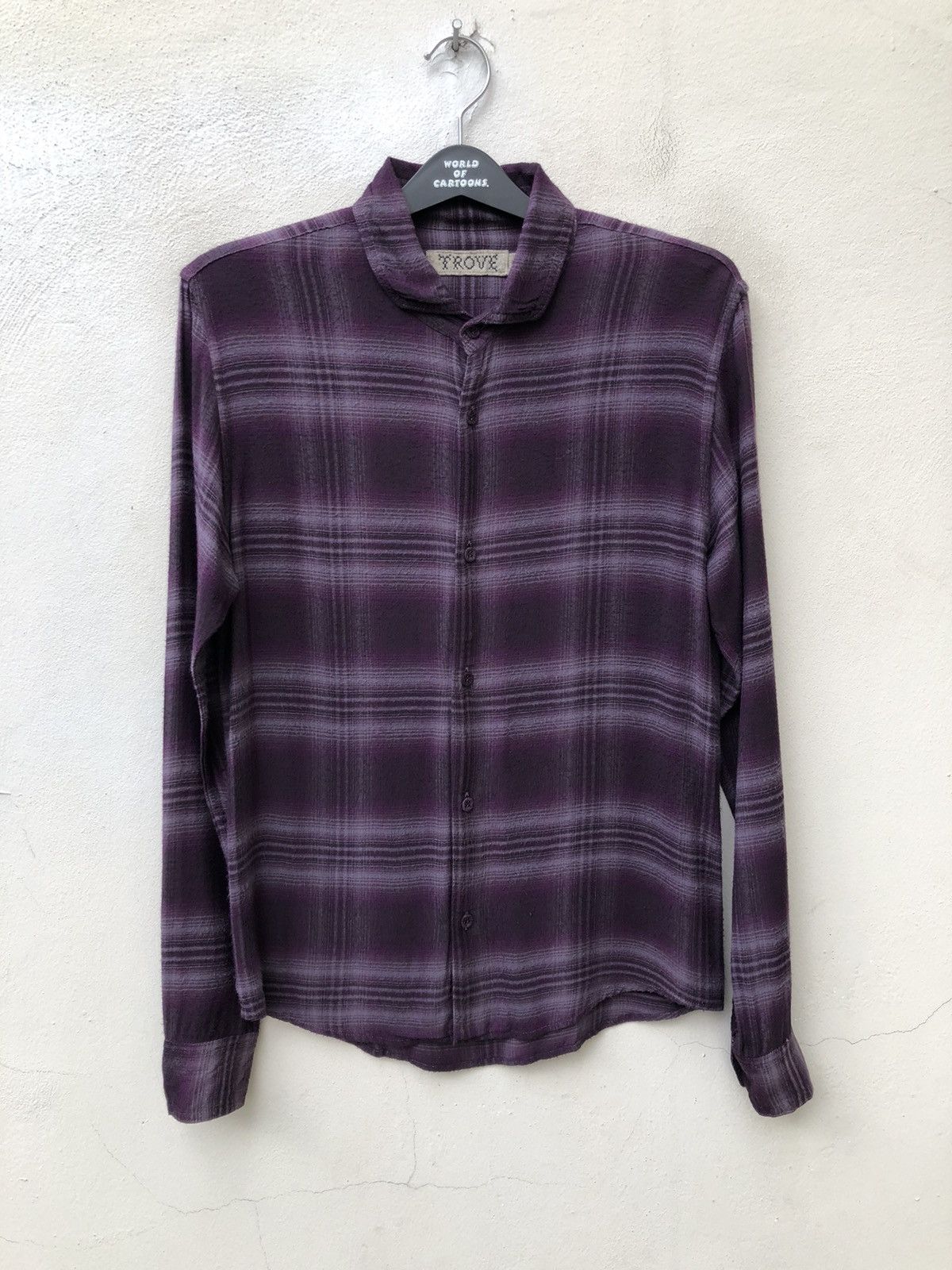 TROVE Trove Japan Plaid 100% Rayon Flannel Shirt Size US S / EU 44-46 / 1 - 1 Thumbnail