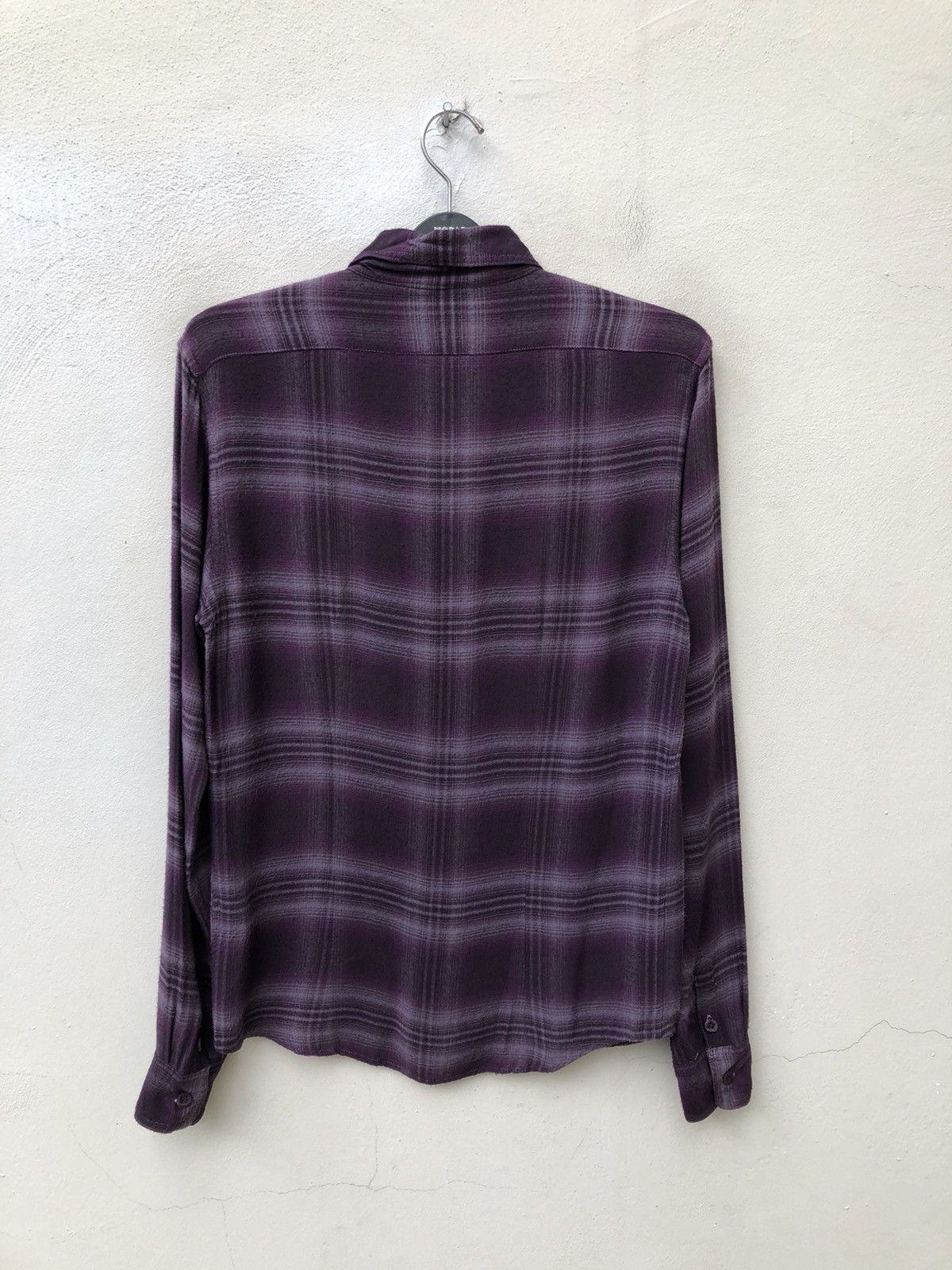 TROVE Trove Japan Plaid 100% Rayon Flannel Shirt Size US S / EU 44-46 / 1 - 6 Thumbnail