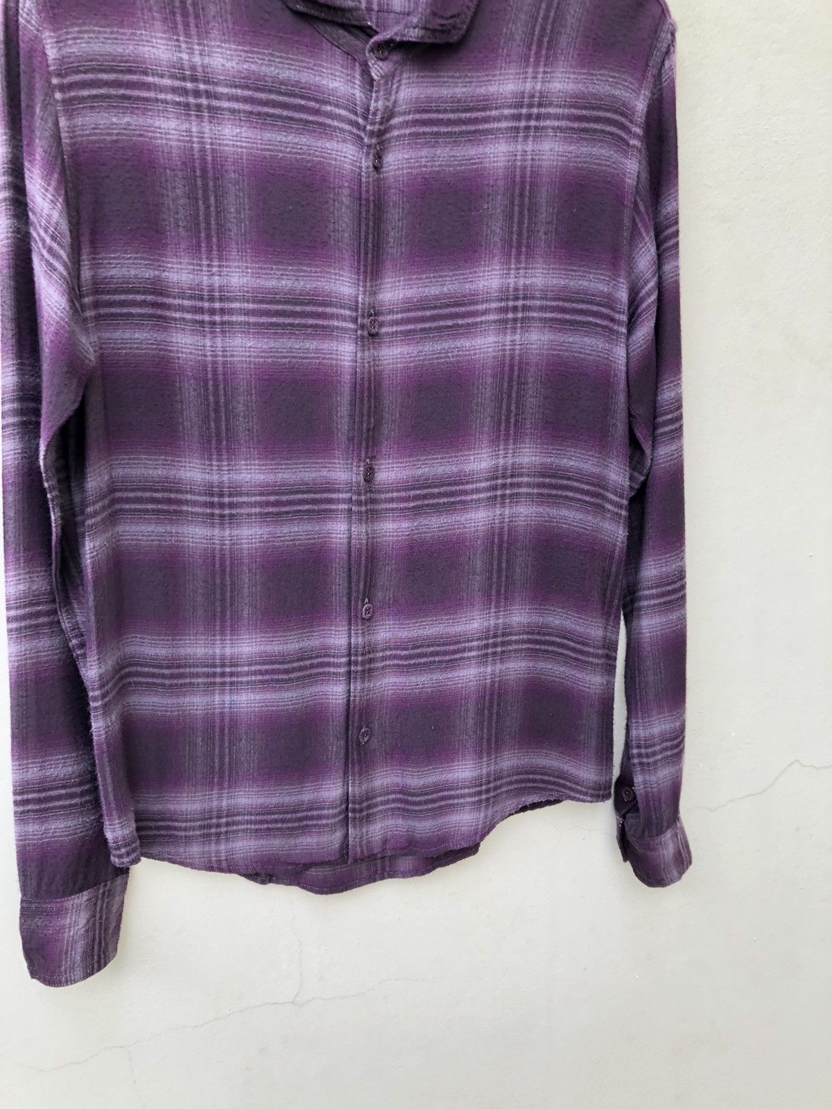 TROVE Trove Japan Plaid 100% Rayon Flannel Shirt Size US S / EU 44-46 / 1 - 4 Thumbnail