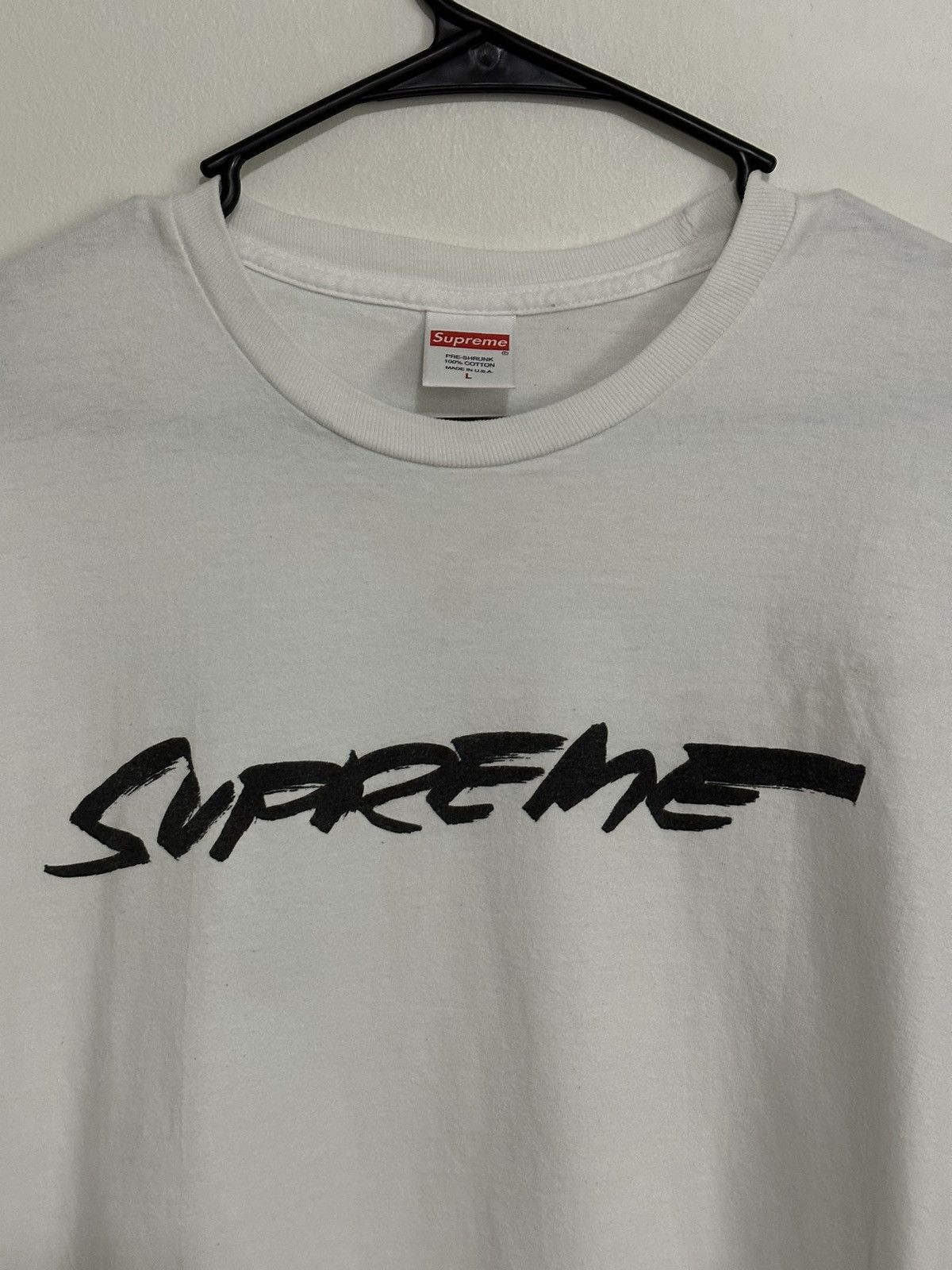 Supreme Supreme Futura Logo Tee Size US L / EU 52-54 / 3 - 2 Thumbnail