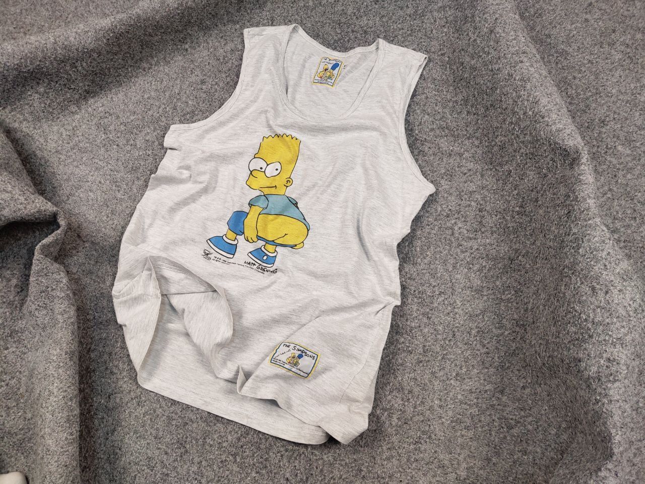 Cartoon Network Vintage 1998's The Simpsons T-shirt Bart Matt Groening Logo Size US M / EU 48-50 / 2 - 4 Thumbnail