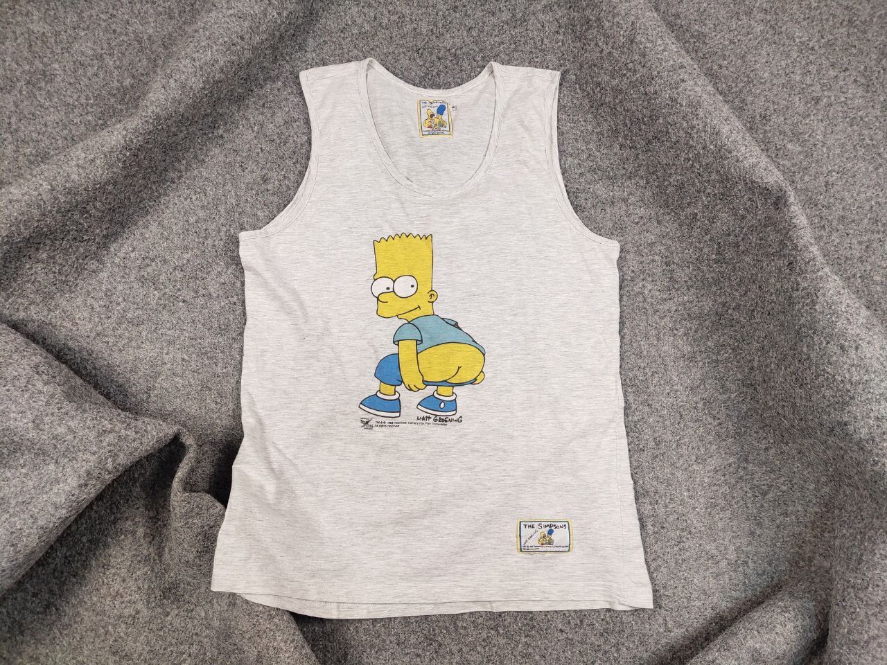 Cartoon Network Vintage 1998's The Simpsons T-shirt Bart Matt Groening Logo Size US M / EU 48-50 / 2 - 8 Thumbnail
