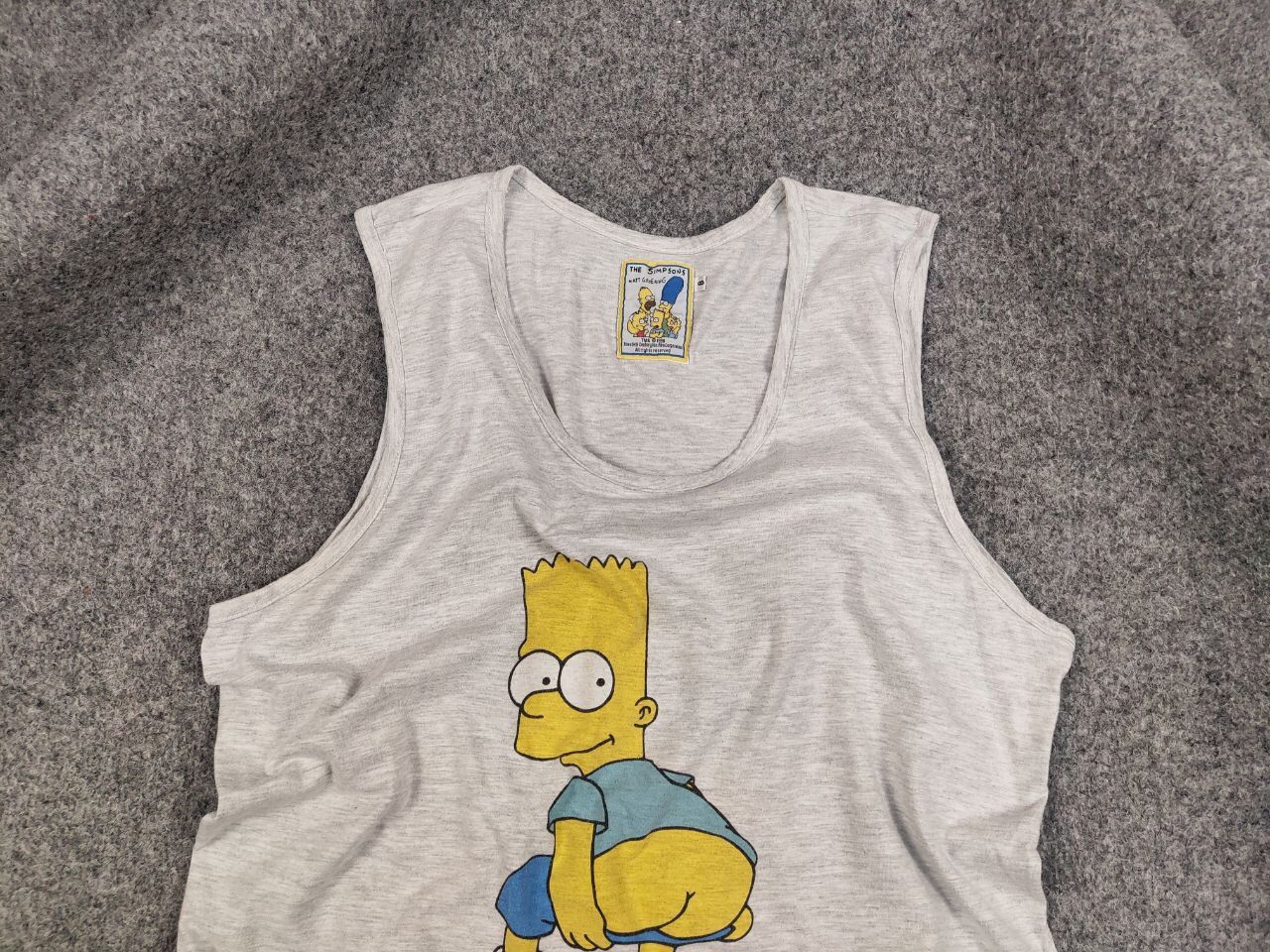 Cartoon Network Vintage 1998's The Simpsons T-shirt Bart Matt Groening Logo Size US M / EU 48-50 / 2 - 2 Thumbnail