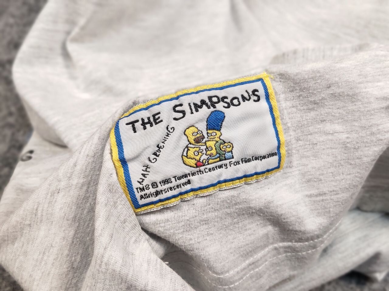 Cartoon Network Vintage 1998's The Simpsons T-shirt Bart Matt Groening Logo Size US M / EU 48-50 / 2 - 10 Thumbnail