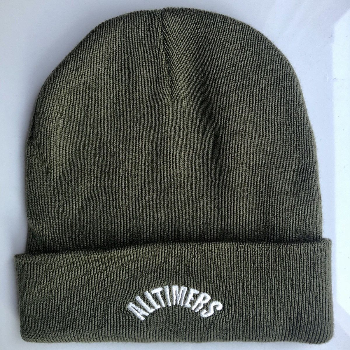 Alltimers ALLTIMERS Beanie OLIVE GREEN Size ONE SIZE - 1 Thumbnail