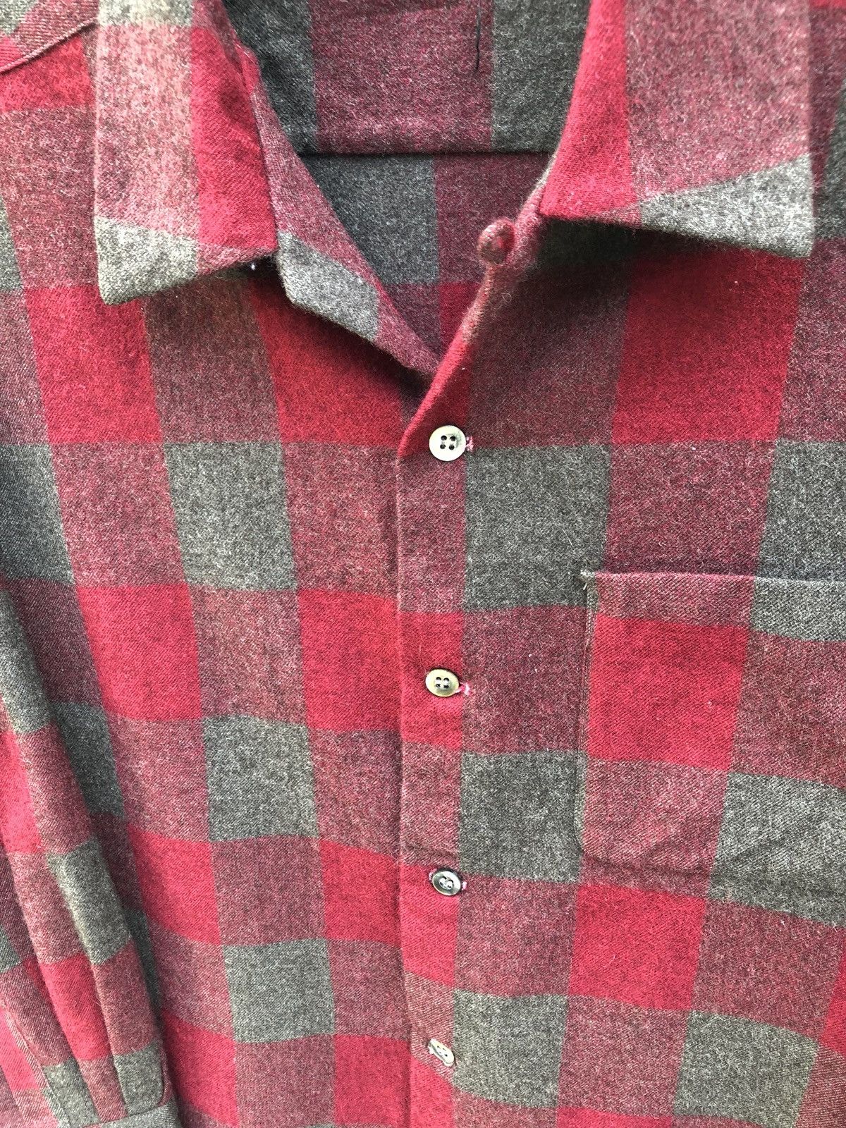 Vintage Vintage Hanabishi Ginza Tokyo Checks Board Wool Flannel Size US M / EU 48-50 / 2 - 5 Thumbnail