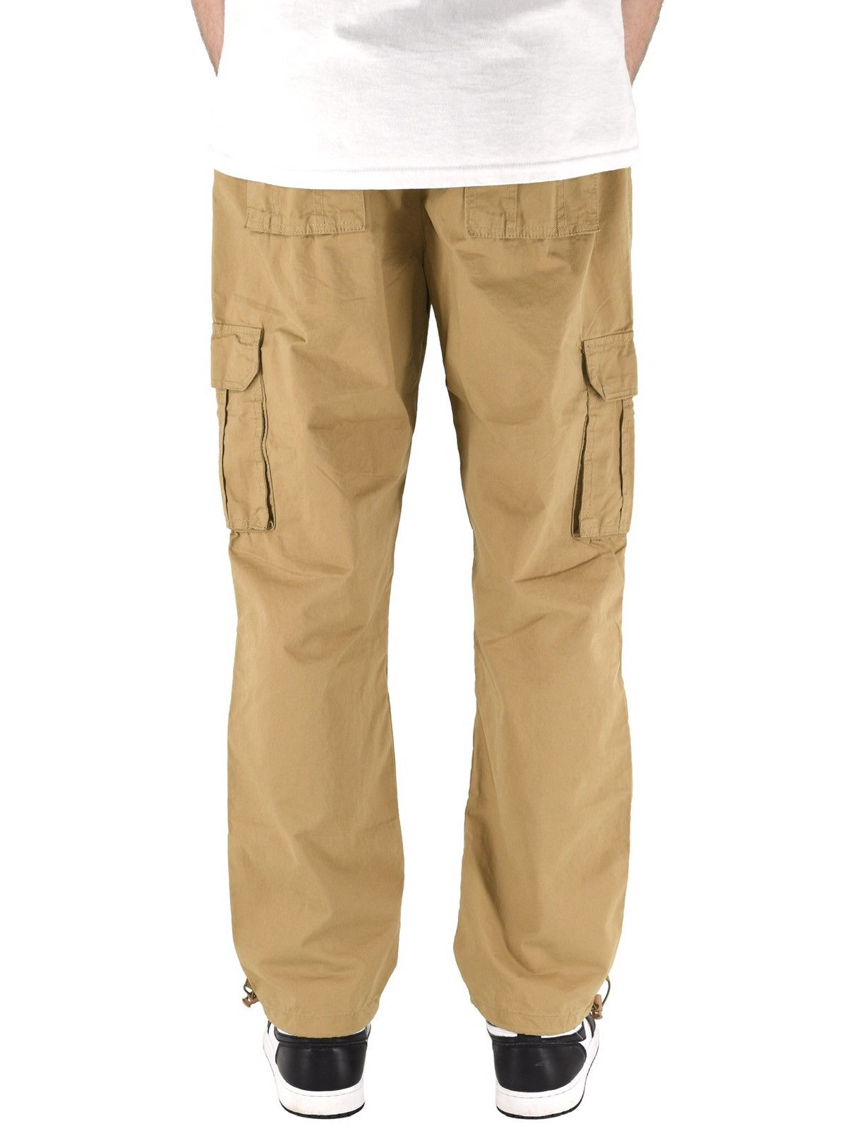 Japanese Brand Vintage Cargo Pants Tan Size US 28 / EU 44 - 4 Thumbnail