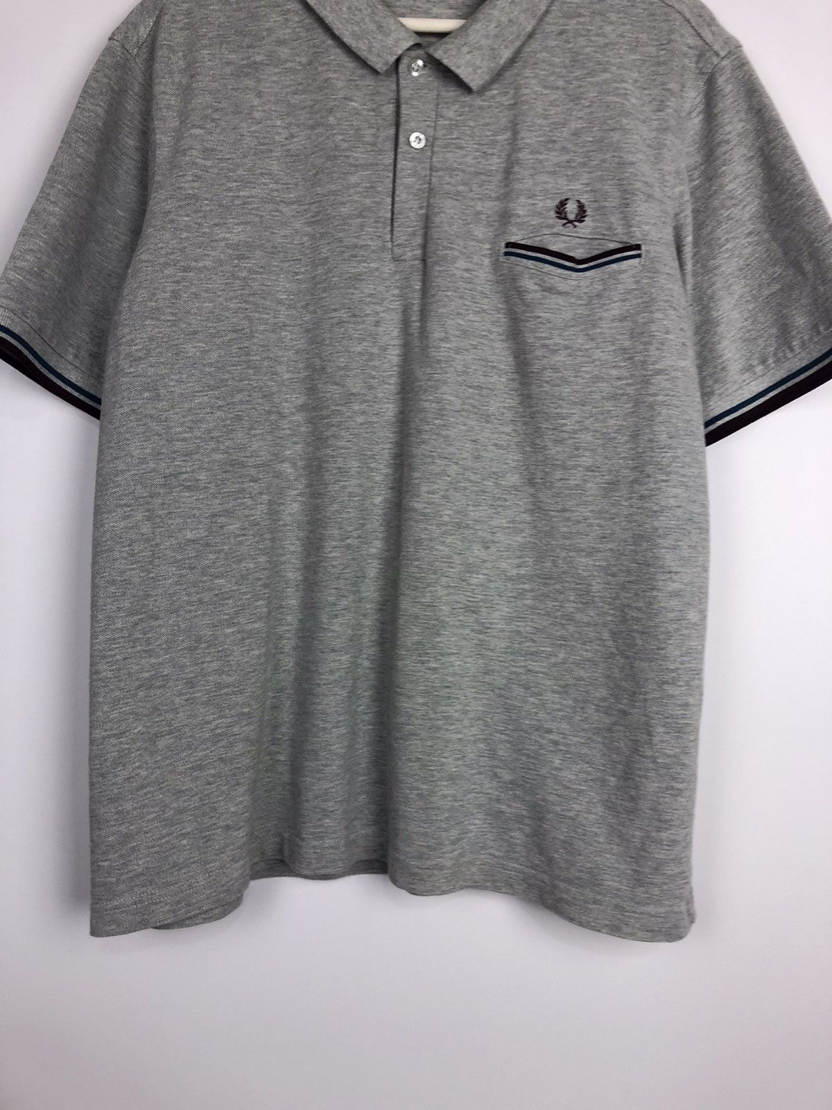Fred Perry Fred Perry Basic Polo T-Shirt Slim Fit Gray Size XXL Size US XXL / EU 58 / 5 - 3 Thumbnail