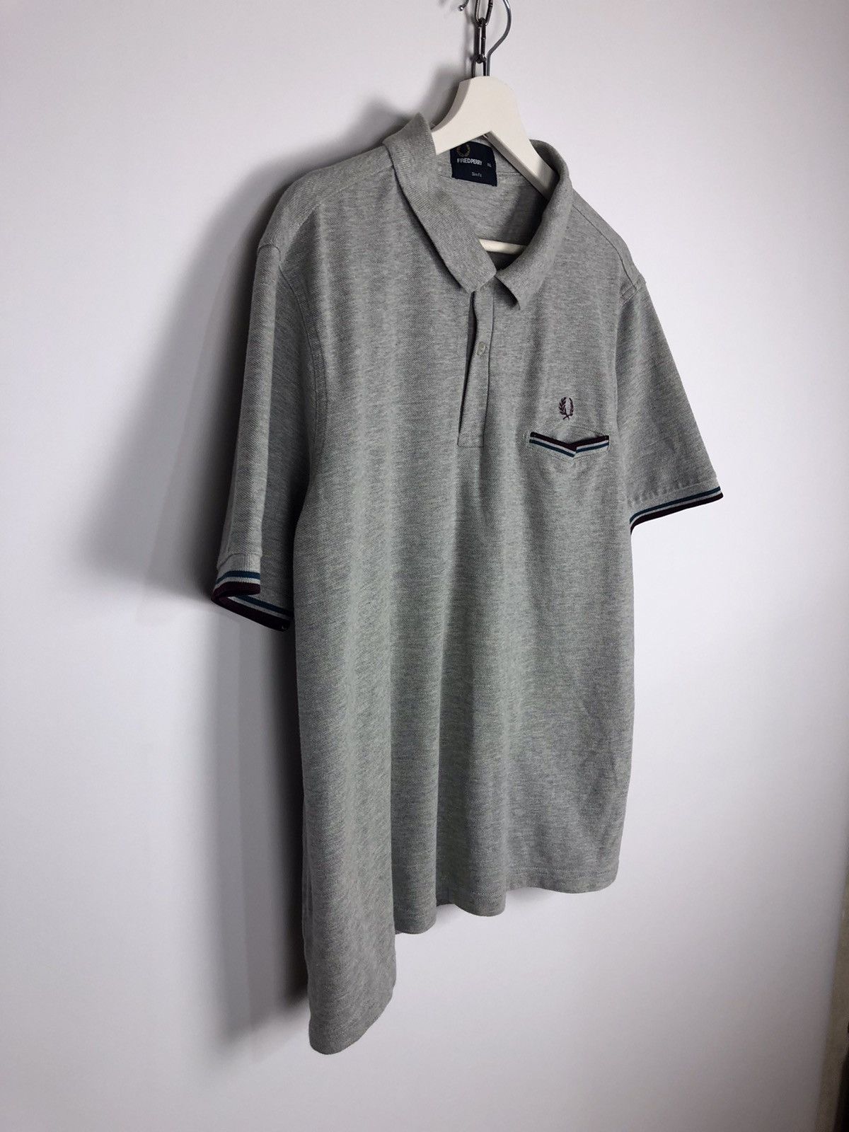 Fred Perry Fred Perry Basic Polo T-Shirt Slim Fit Gray Size XXL Size US XXL / EU 58 / 5 - 5 Thumbnail