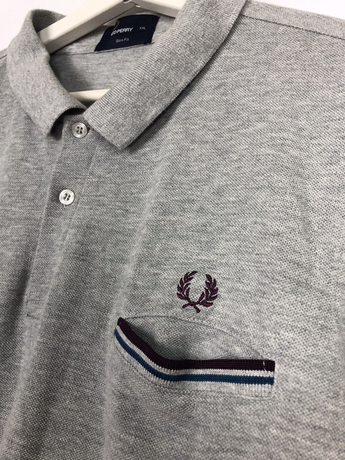 Fred Perry Fred Perry Basic Polo T-Shirt Slim Fit Gray Size XXL Size US XXL / EU 58 / 5 - 4 Thumbnail
