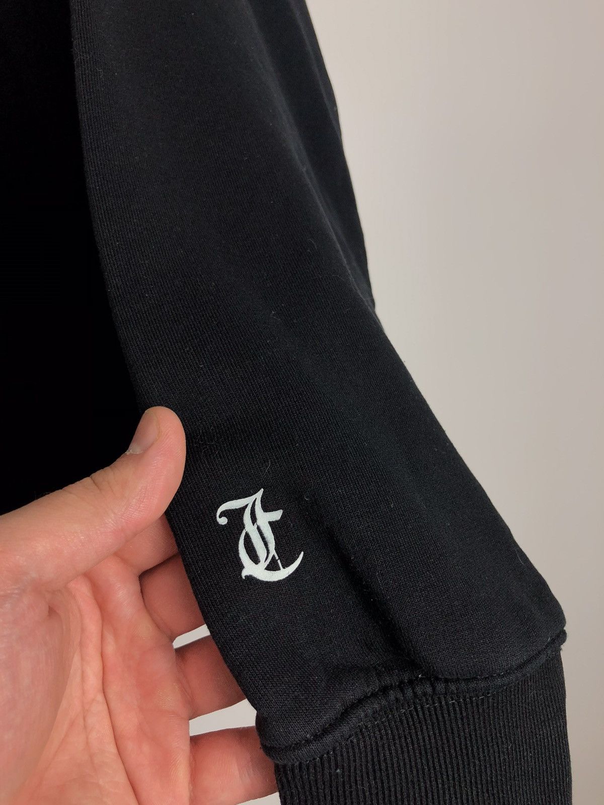 Juicy Couture Juicy Couture Sport Center Logo Crewneck Sweatshirt Black Size XS / US 0-2 / IT 36-38 - 2 Thumbnail
