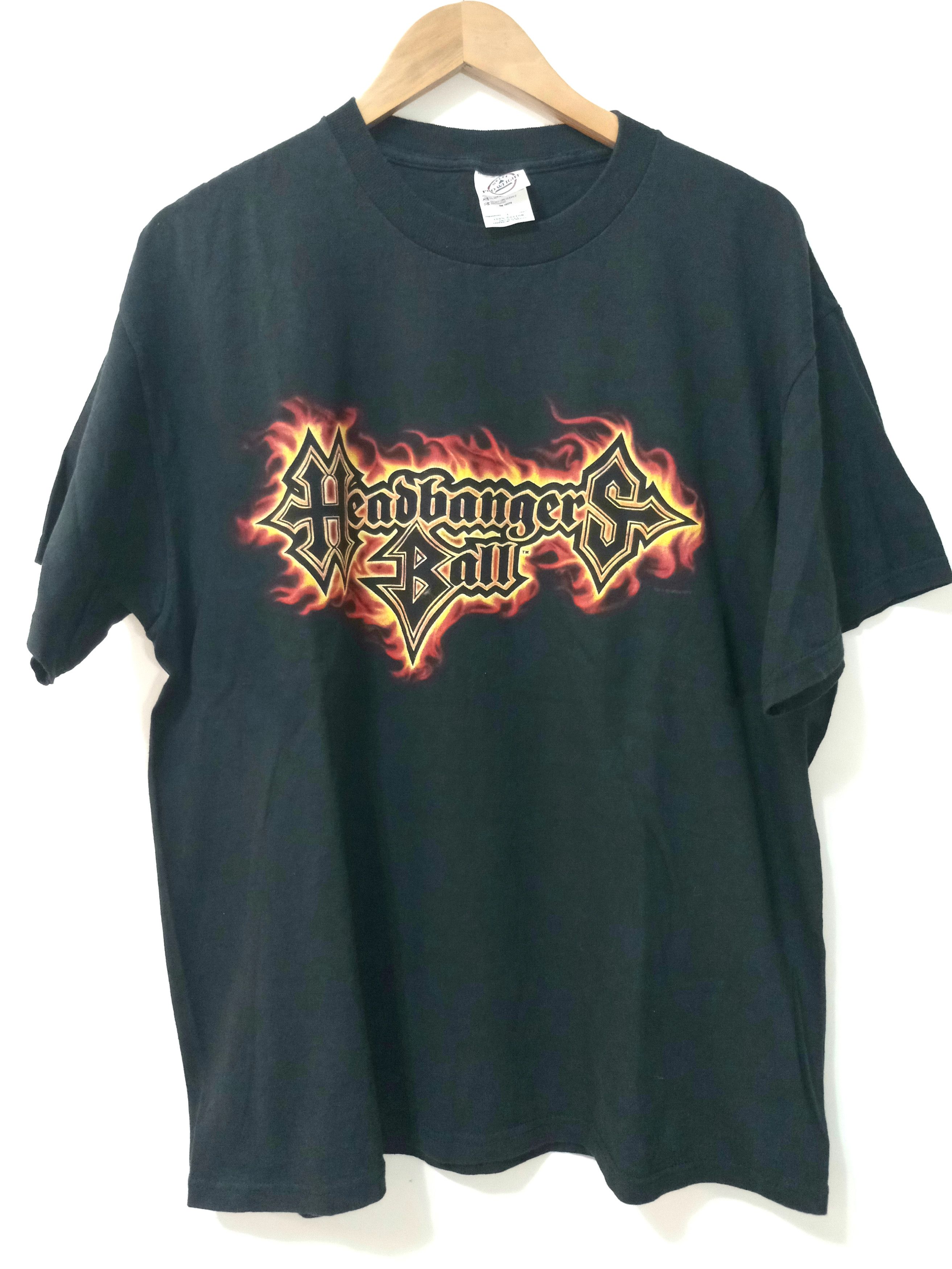 Vintage Vintage 2000s MTV Headbangers Ball 2003 T-Shirt Size US L / EU 52-54 / 3 - 1 Thumbnail