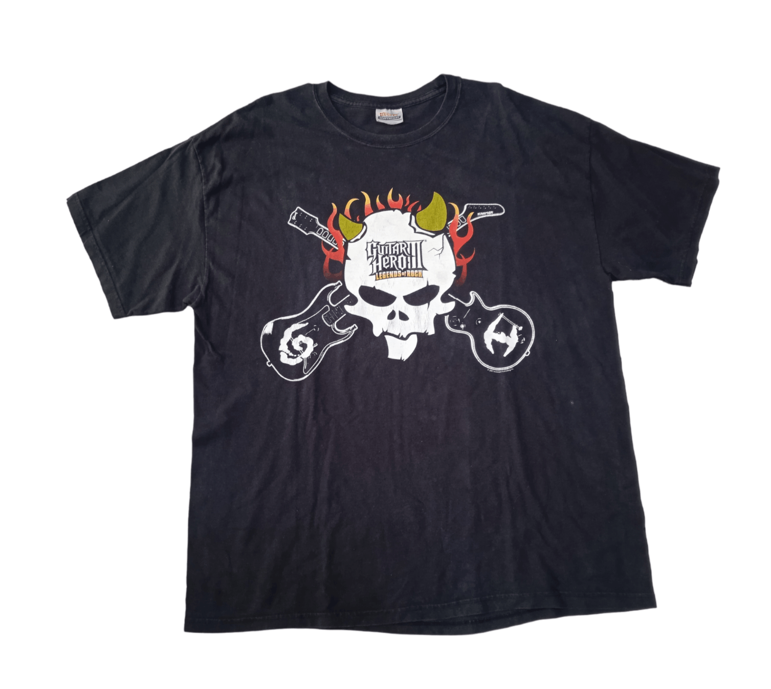 Vintage Vintage 2000s Guitar Hero 3 T-Shirt Y2K Size US XL / EU 56 / 4 - 1 Thumbnail