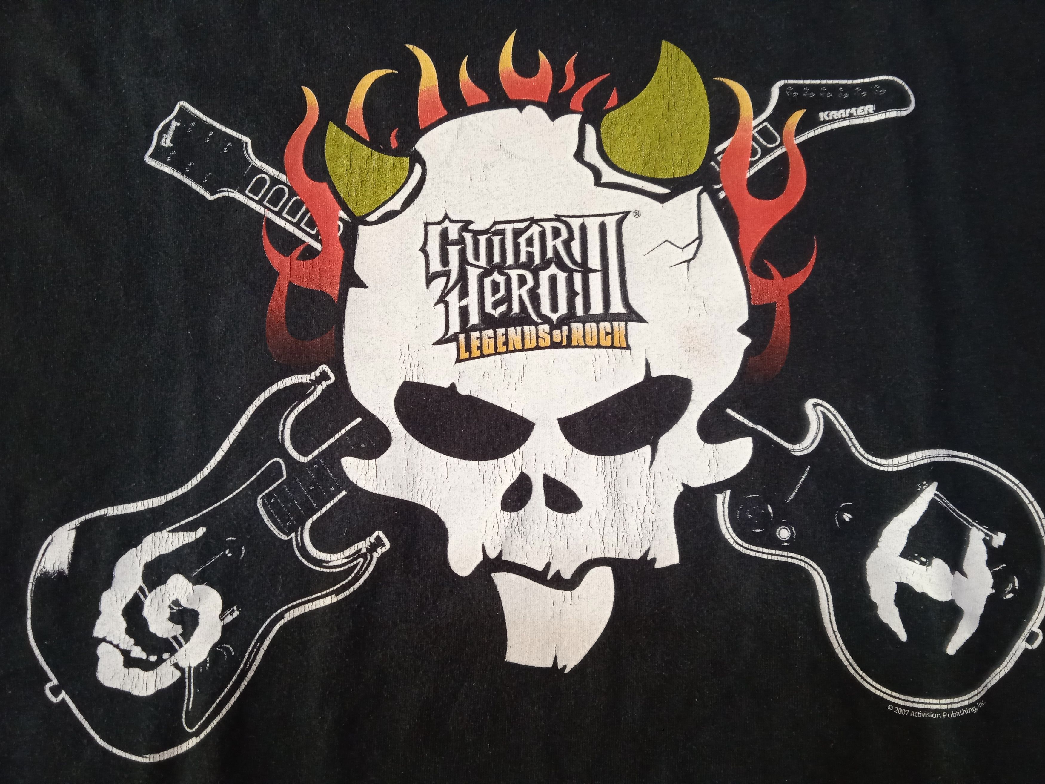 Vintage Vintage 2000s Guitar Hero 3 T-Shirt Y2K Size US XL / EU 56 / 4 - 4 Thumbnail