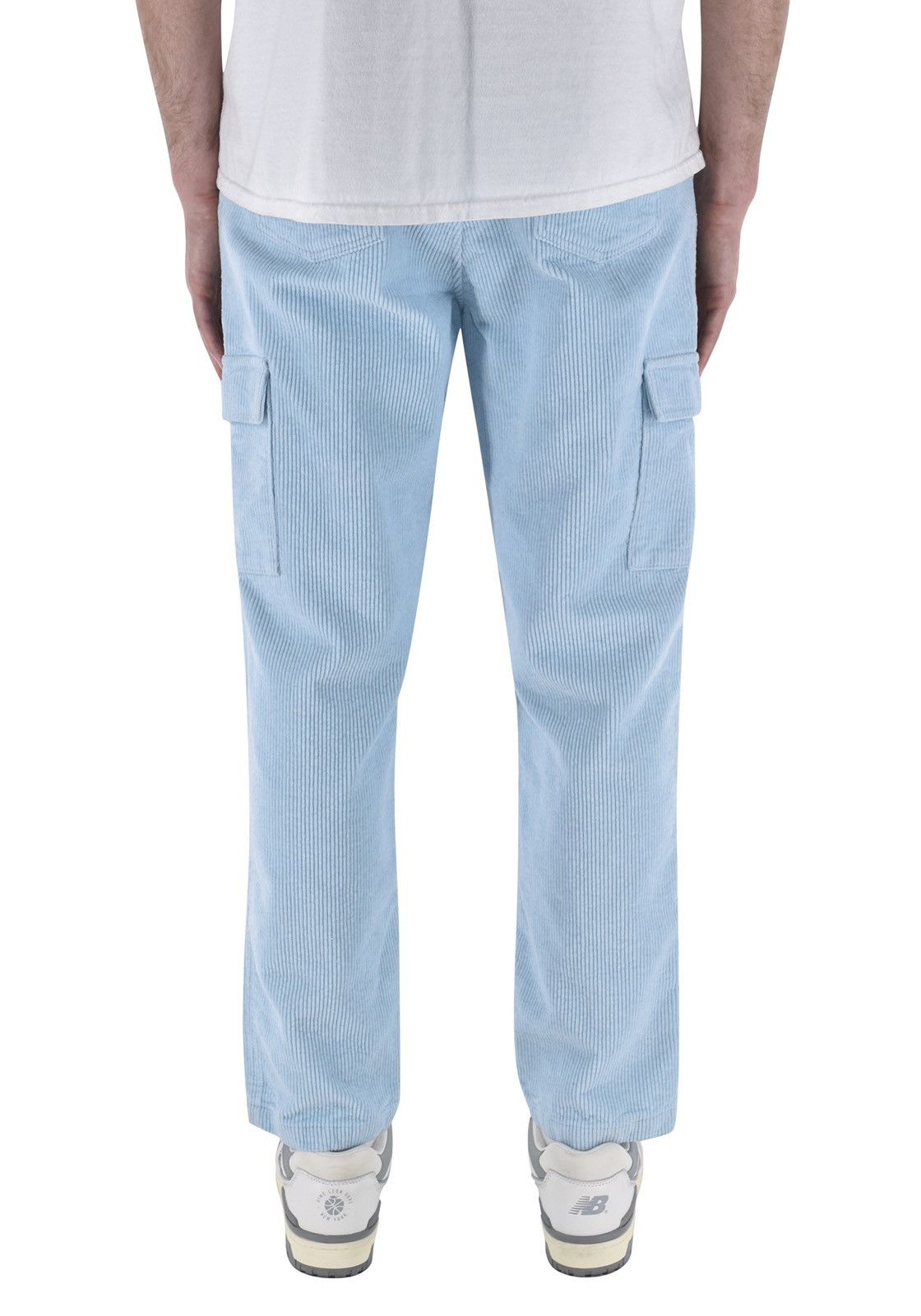 Vintage Corduroy Cargo Pants Sky Blue Size US 28 / EU 44 - 5 Thumbnail
