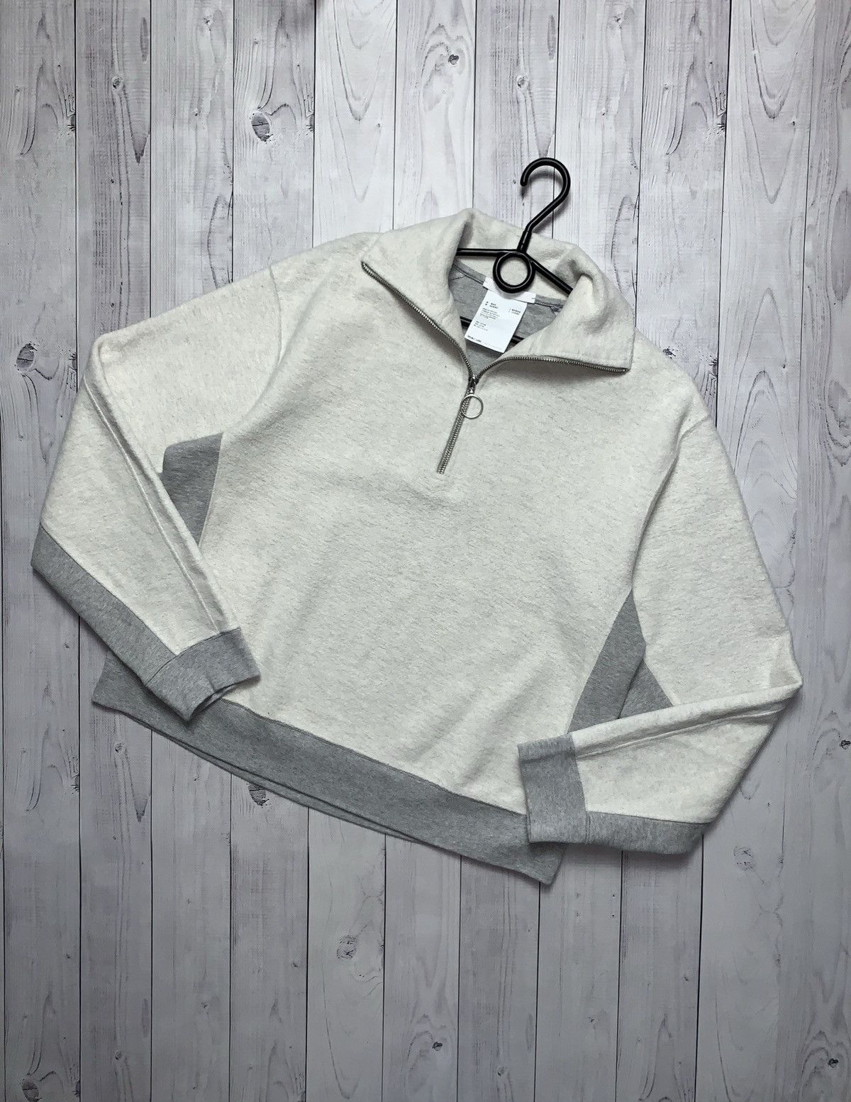 Helmut Lang × Vintage Helmut Lang luxury sweater zip 1/4 unisex М/L Size US M / EU 48-50 / 2 - 1 Thumbnail