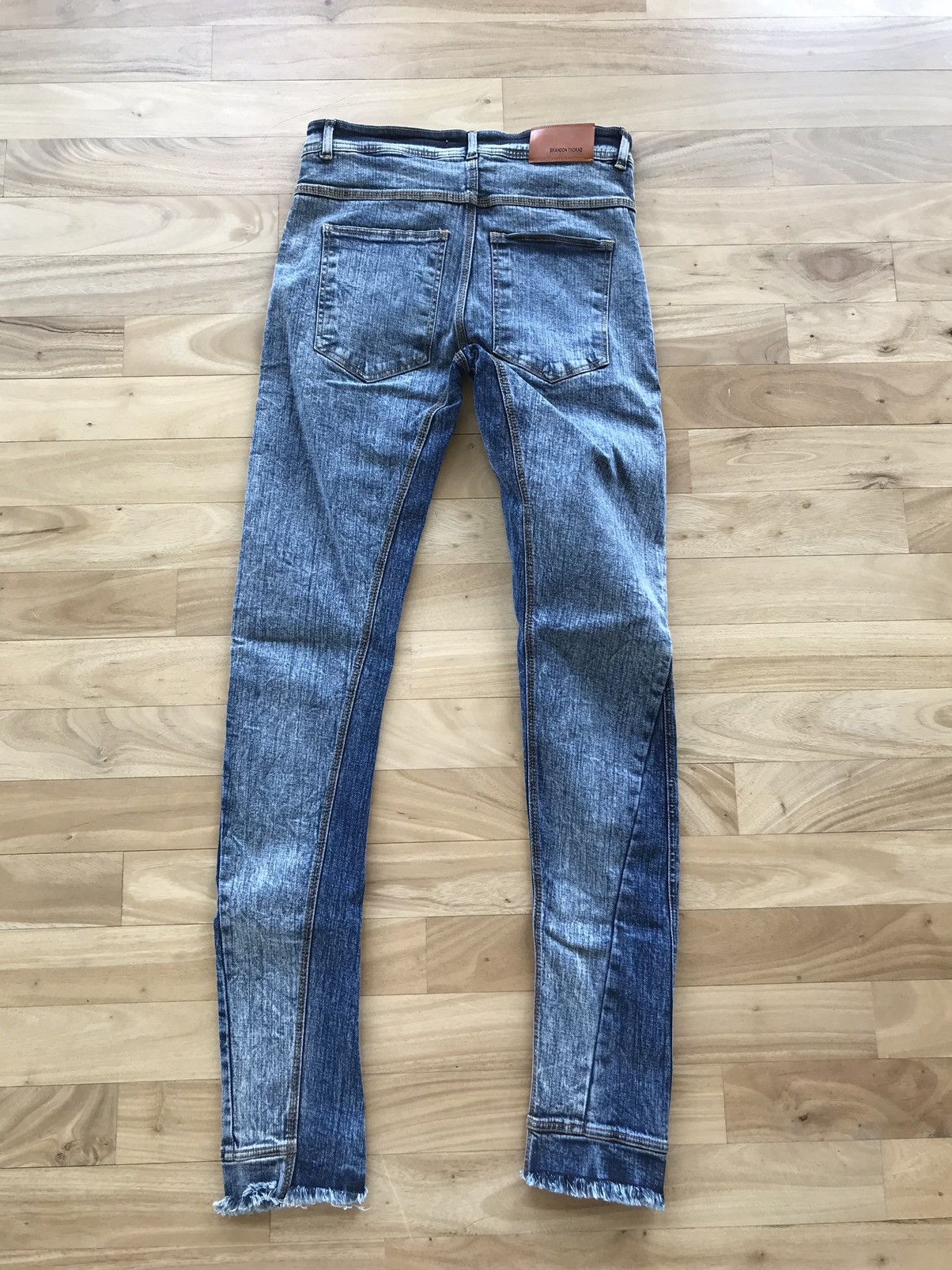 Vintage Flare Denim Light Wash Size US 30 / EU 46 - 3 Thumbnail