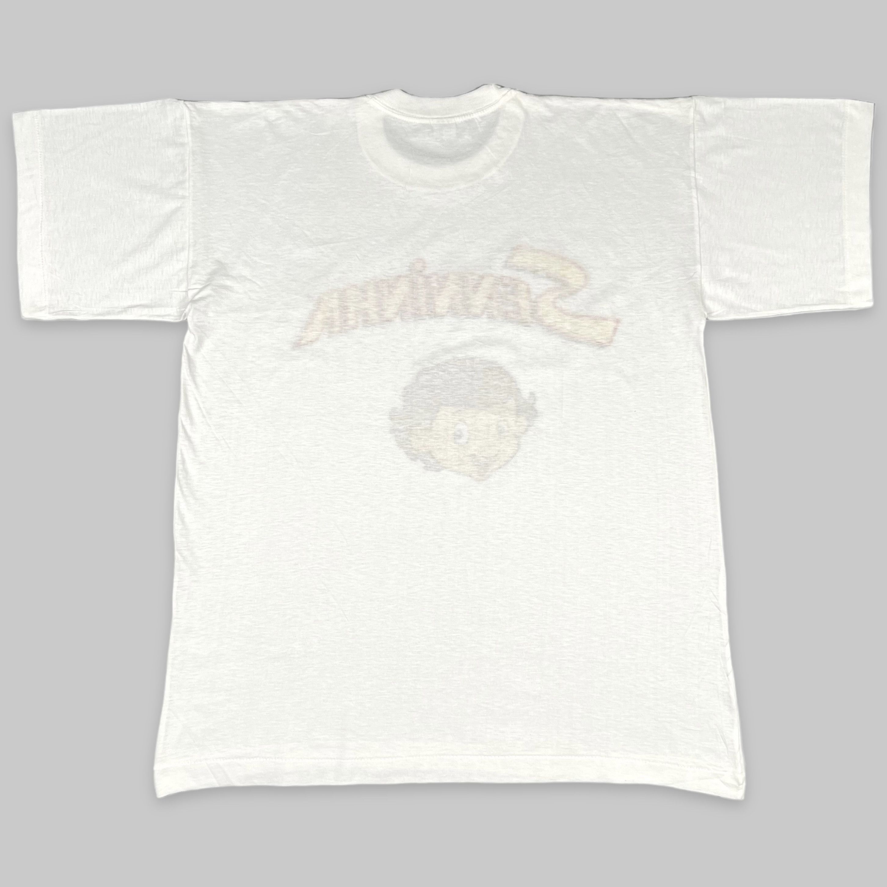 Formula 1 Vintage 90s Ayrton Senna ‘Senninha’ Comic As Worn T Shirt Size US L / EU 52-54 / 3 - 4 Thumbnail