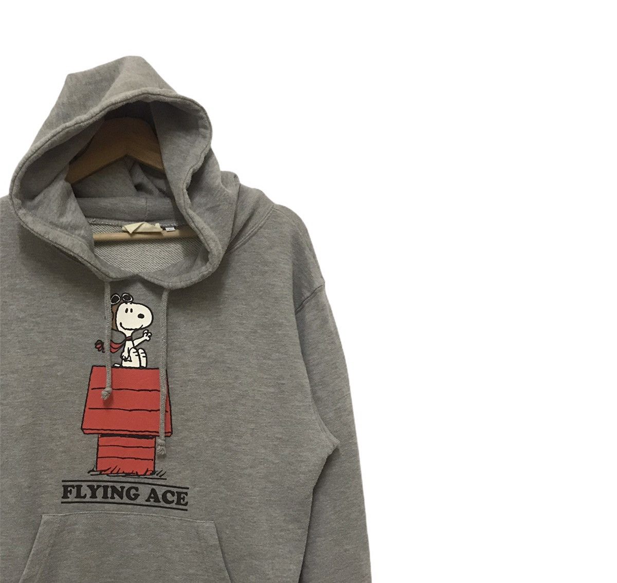 Peanuts Vintage Peanuts Snoopy Flying Ace Hoodie Sweatshirt Big Logo Size US L / EU 52-54 / 3 - 3 Thumbnail